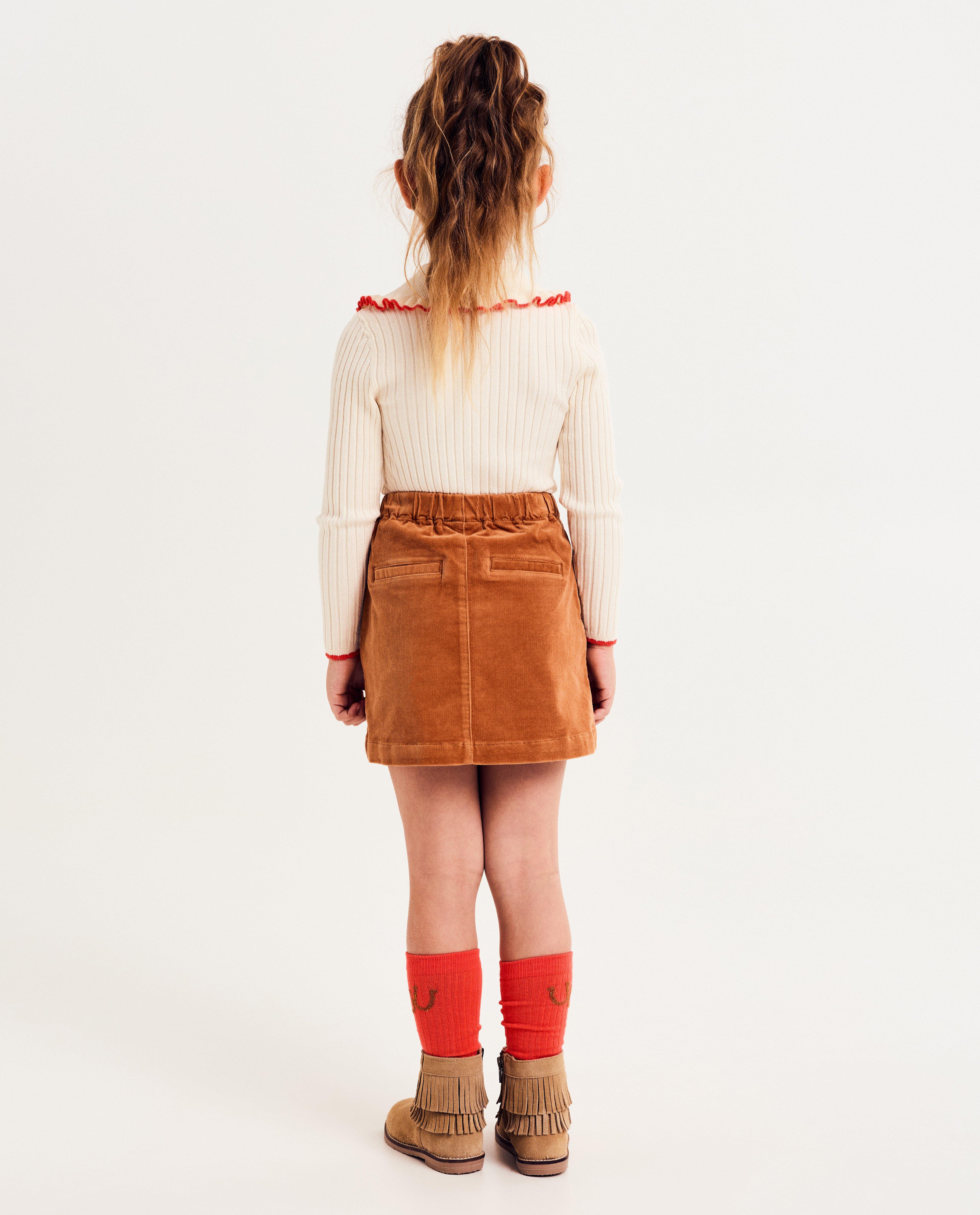 Truien - Longsleeve met claudinekraag
