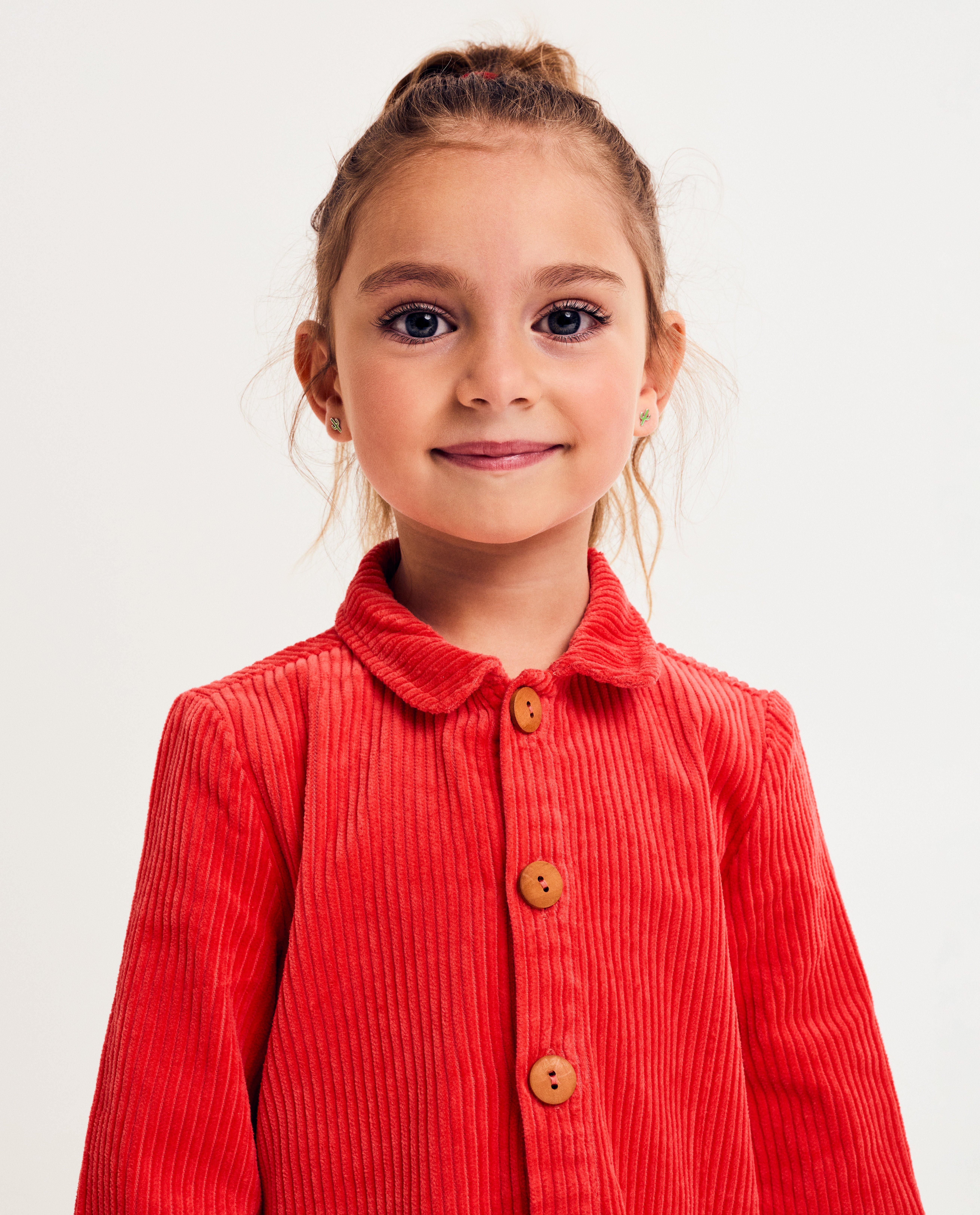 Robes - Robe en velours côtelé