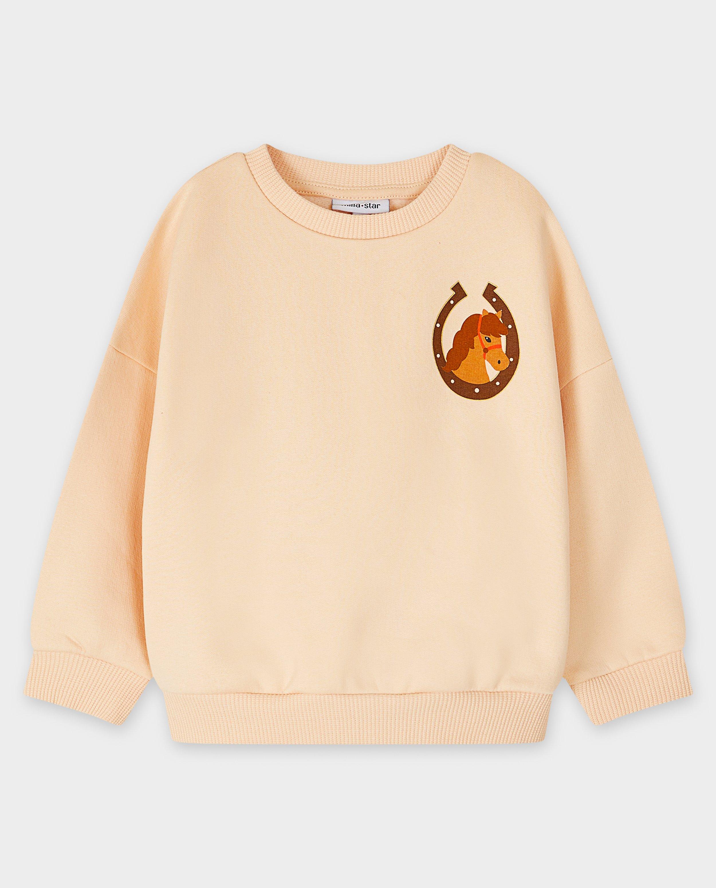 Sweaters - Sweater met backprint, loose fit