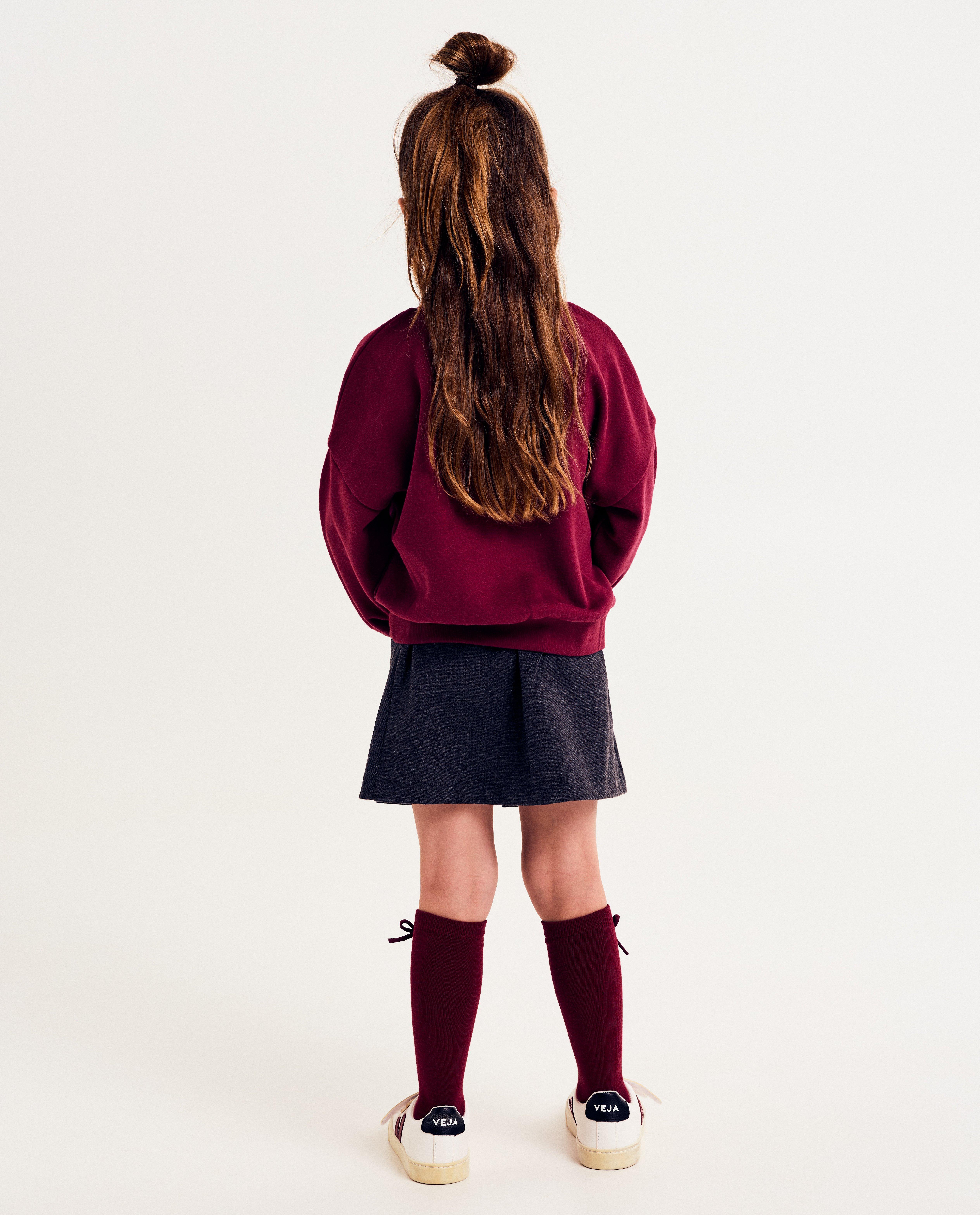 Jupes - T-shirt à manches longues avec imprimé teddy