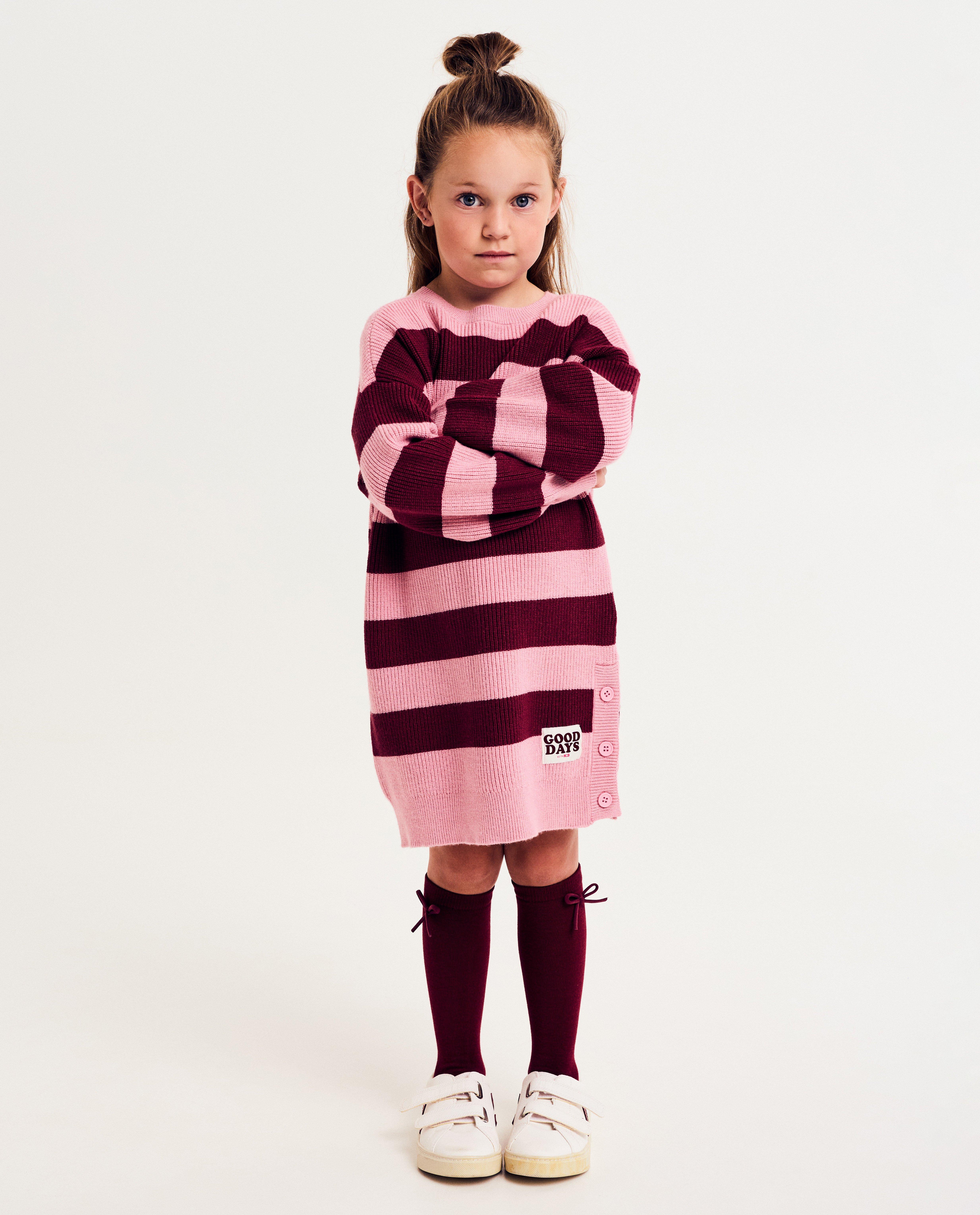 Robe rayée