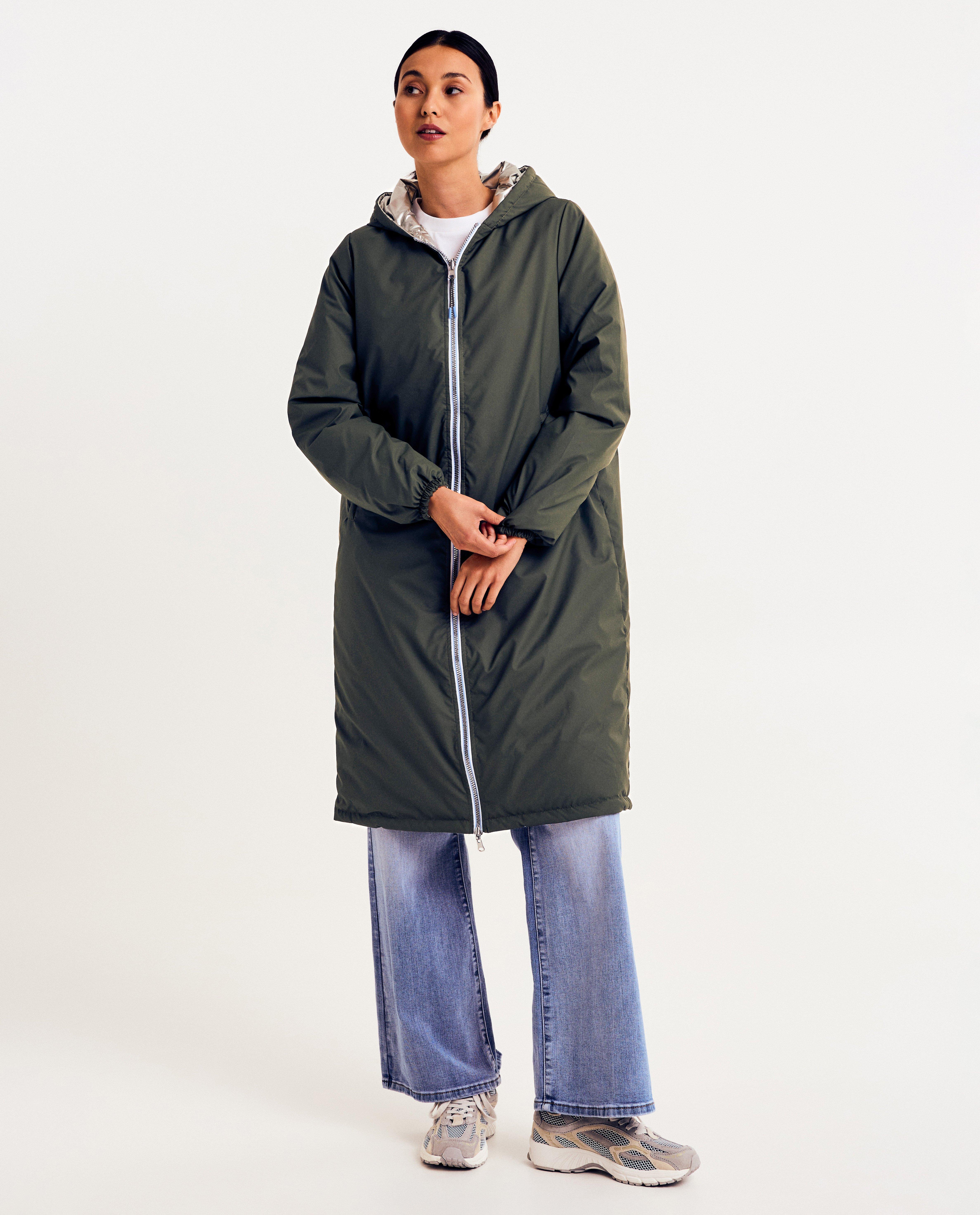 Omkeerbare jas van gerecycleerd polyester, XS-XXL - Product Detail - khaki - afbeelding nummer 1