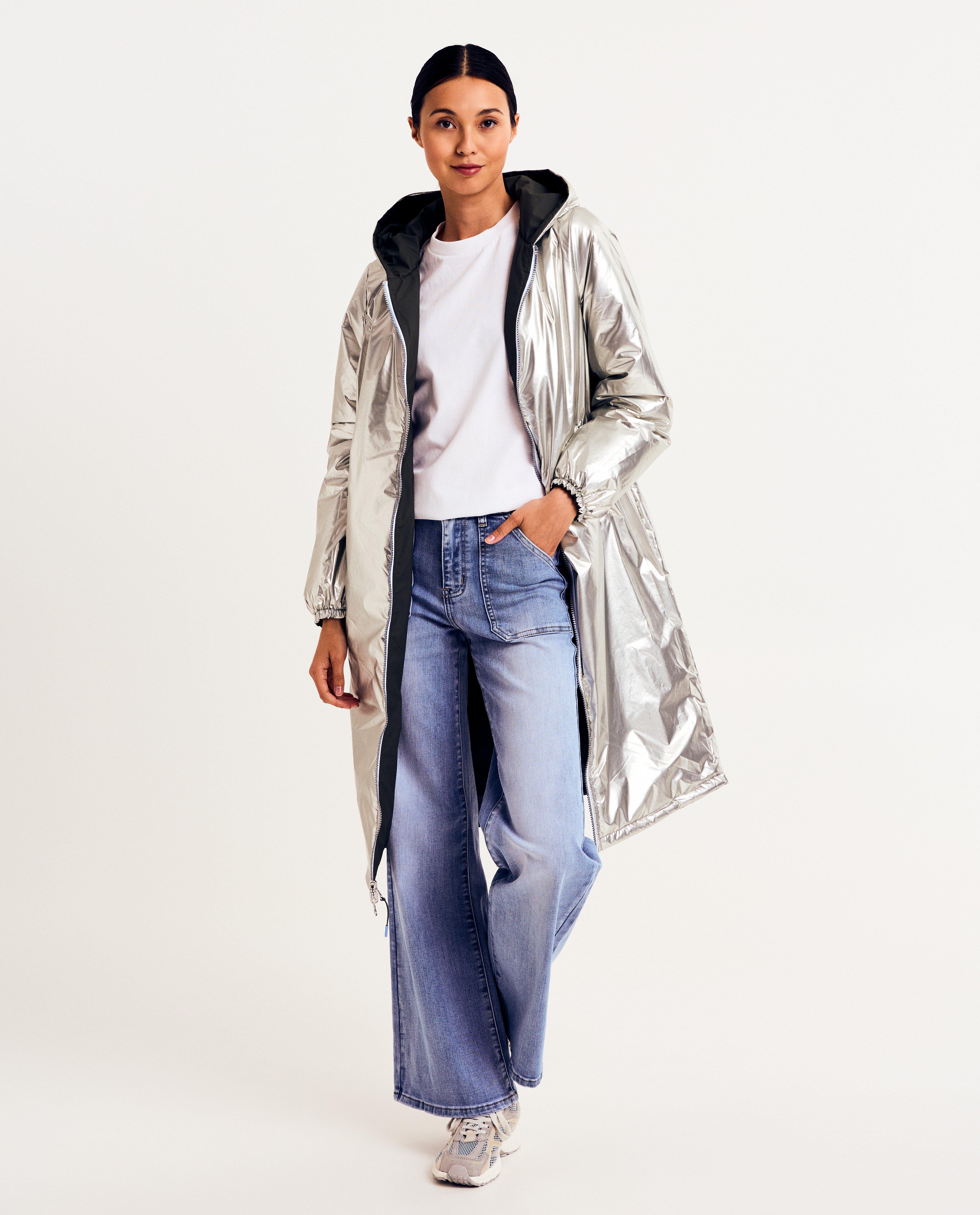 Omkeerbare jas van gerecycleerd polyester, XS-XXL - Product Detail - khaki - afbeelding nummer 4