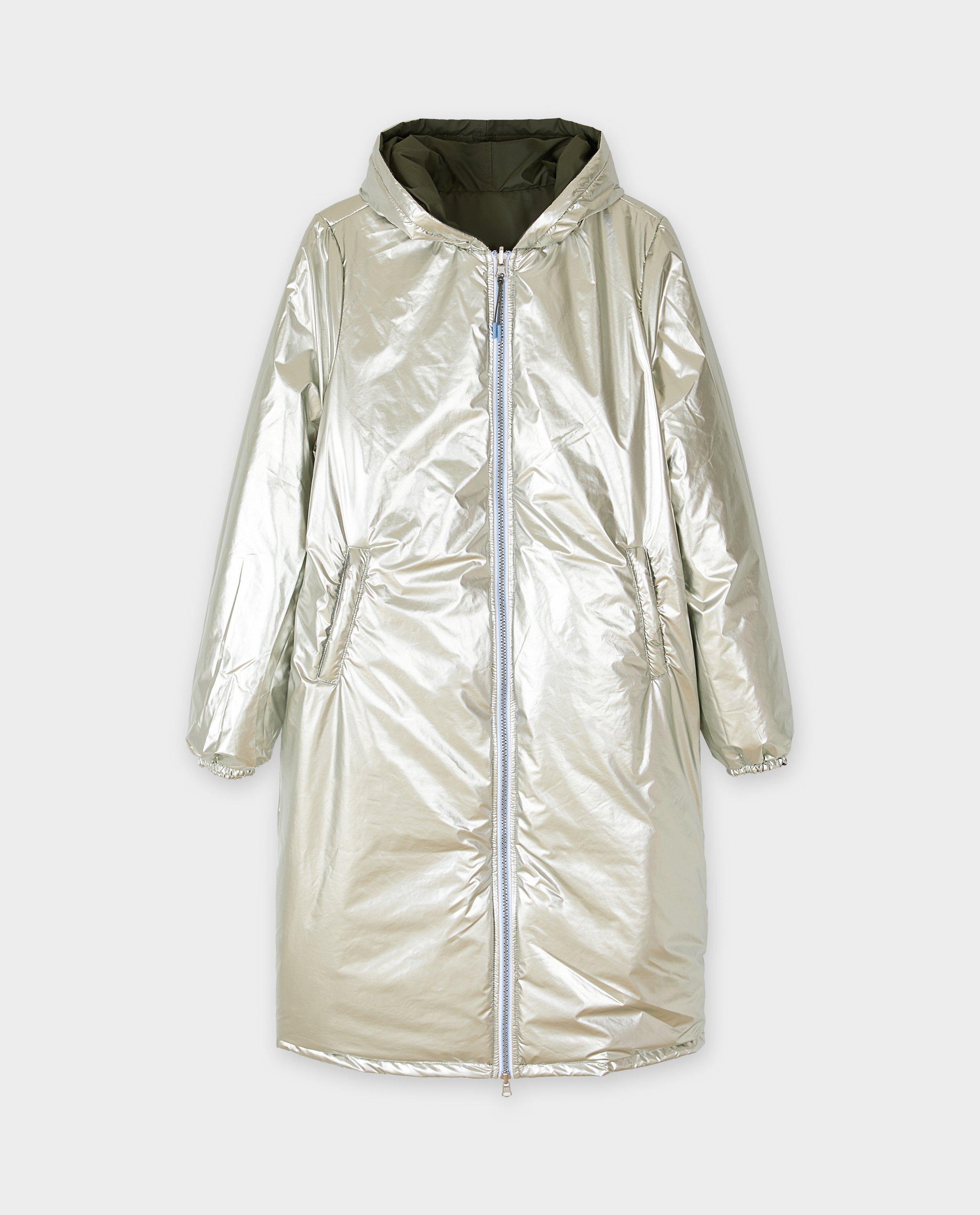 Omkeerbare jas van gerecycleerd polyester, XS-XXL - Product Detail - khaki - afbeelding nummer 9