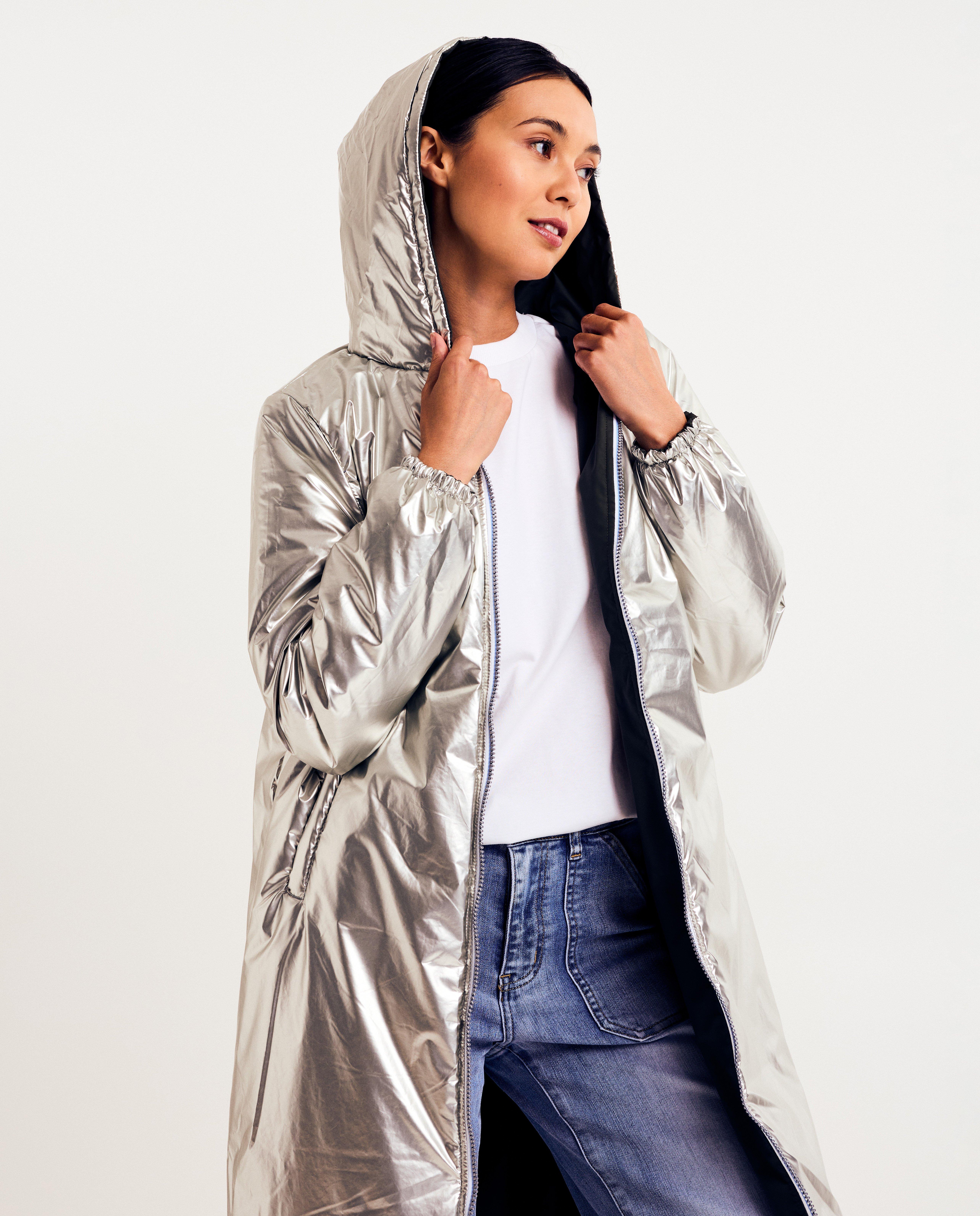 Omkeerbare jas van gerecycleerd polyester, XS-XXL - Product Detail - khaki - afbeelding nummer 6