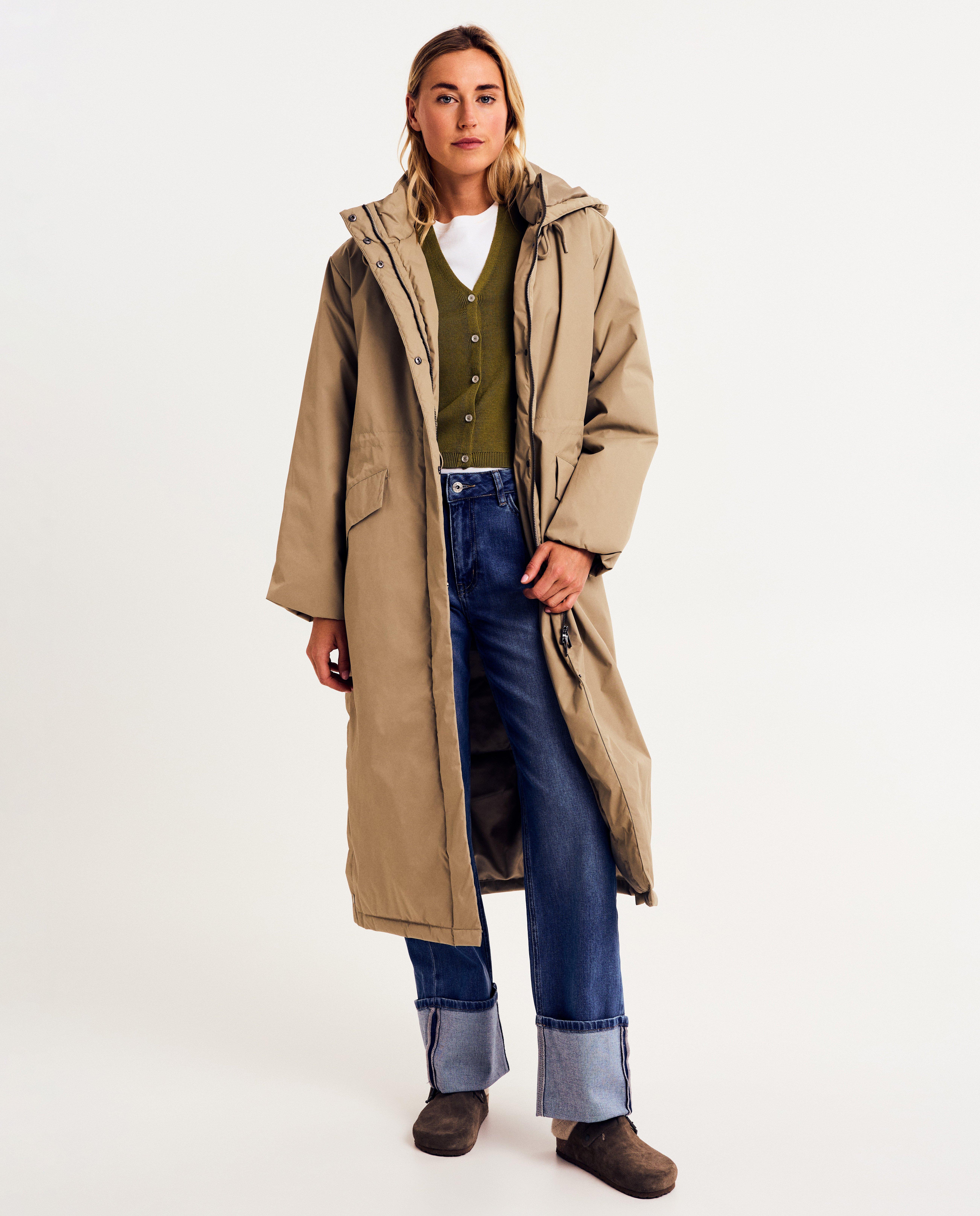 Lange jas van gerecycleerd polyamide - Product Detail - grijs - afbeelding nummer 1