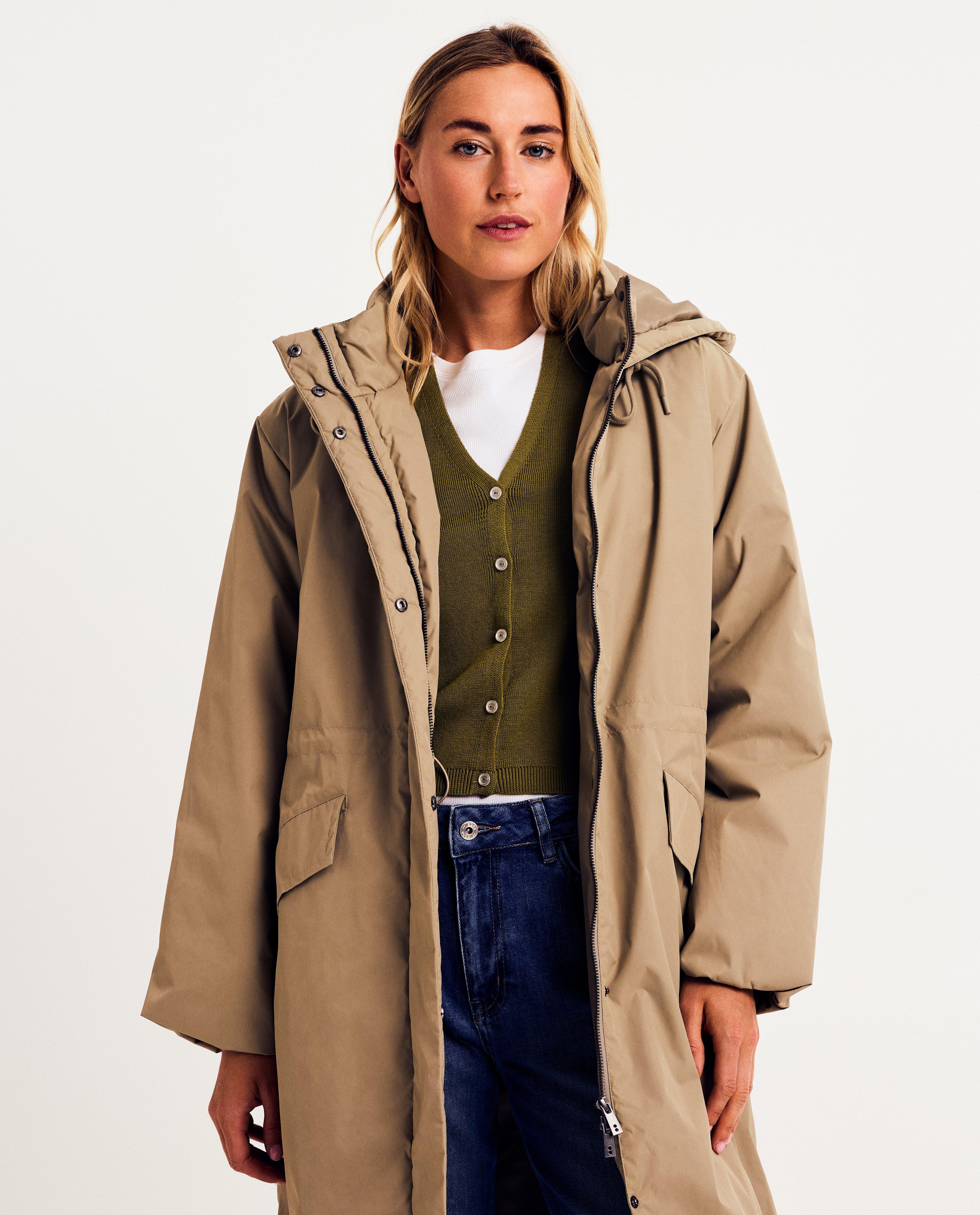 Lange jas van gerecycleerd polyamide - Product Detail - grijs - afbeelding nummer 3