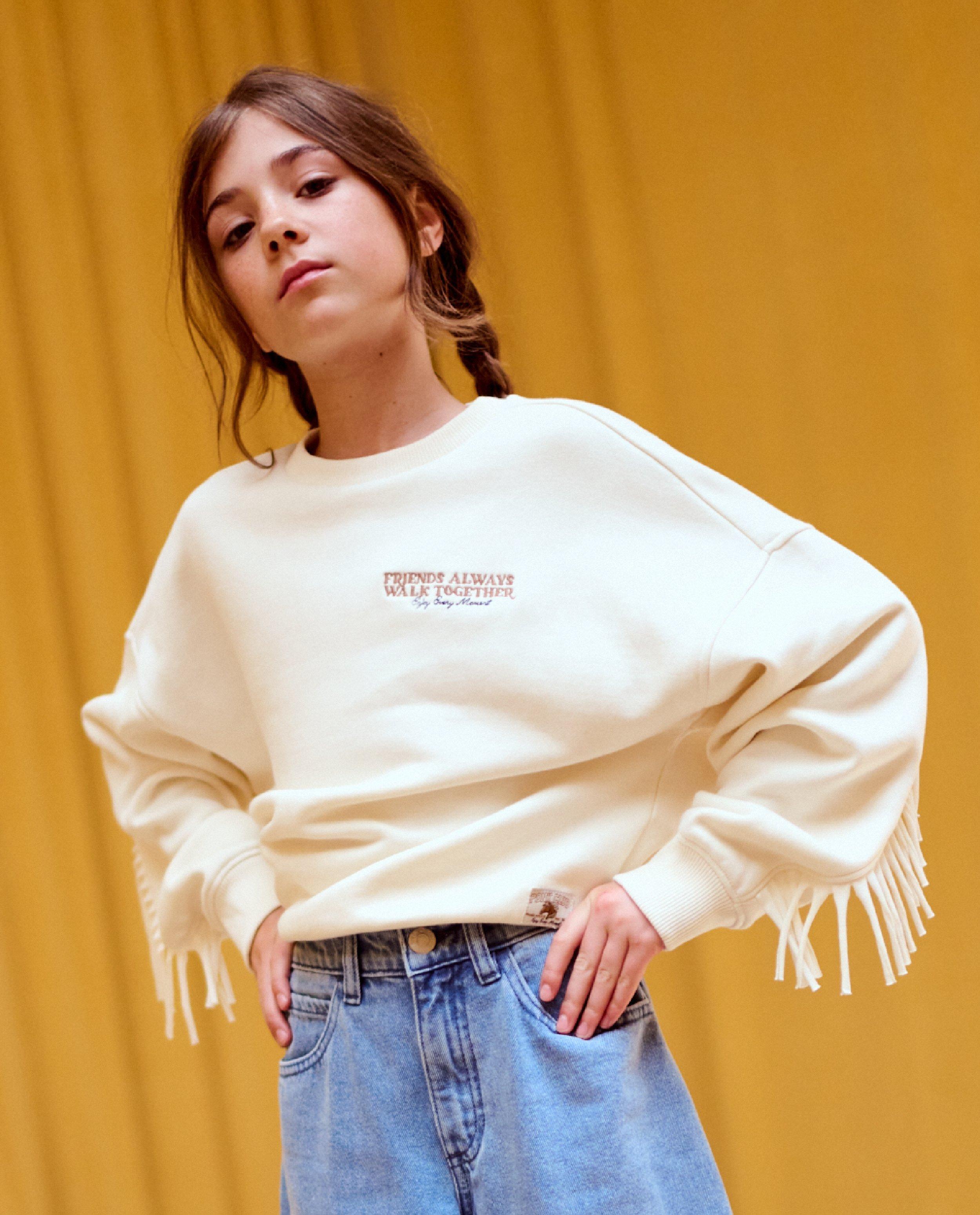 Pull à franges