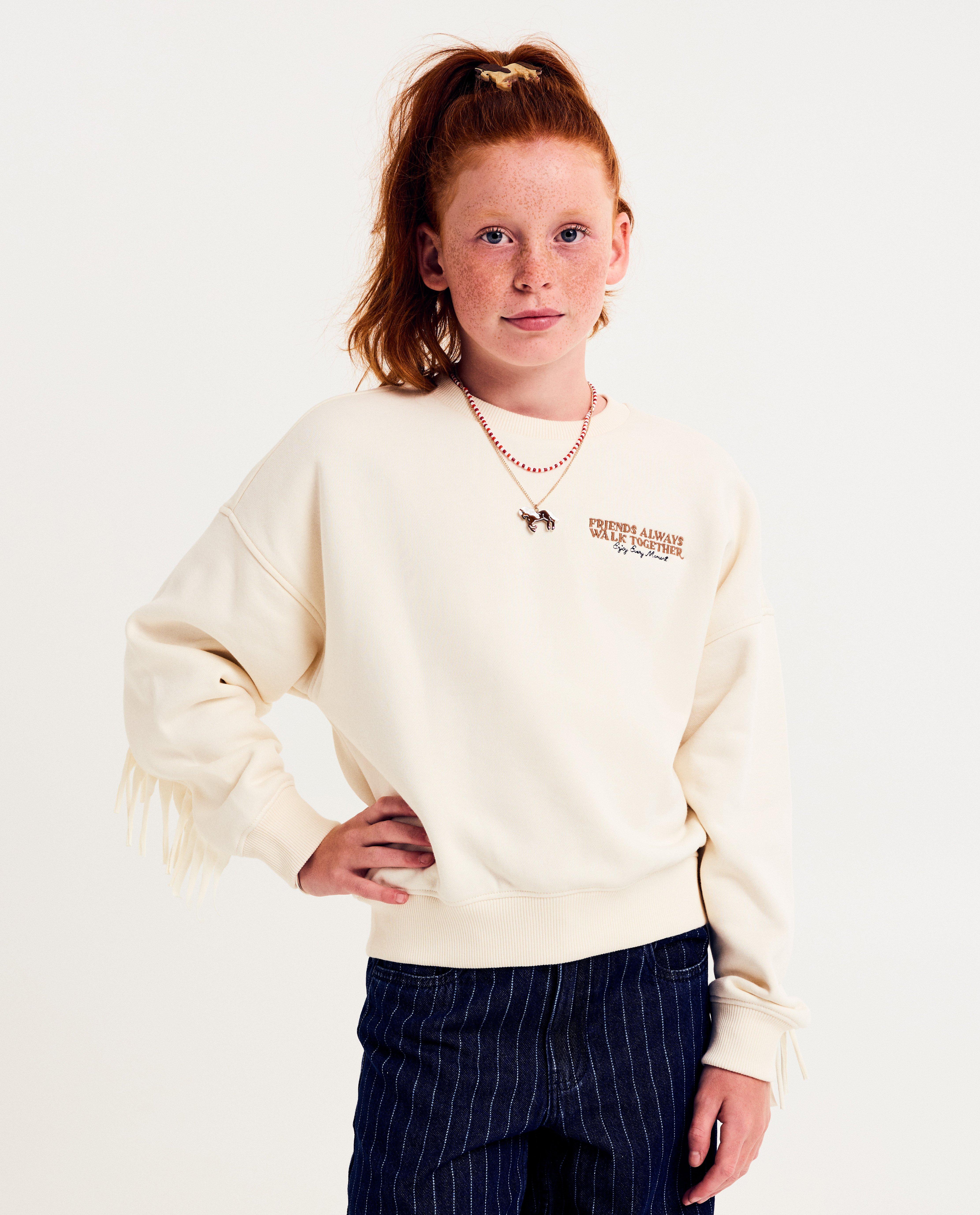Sweats - Pull à franges