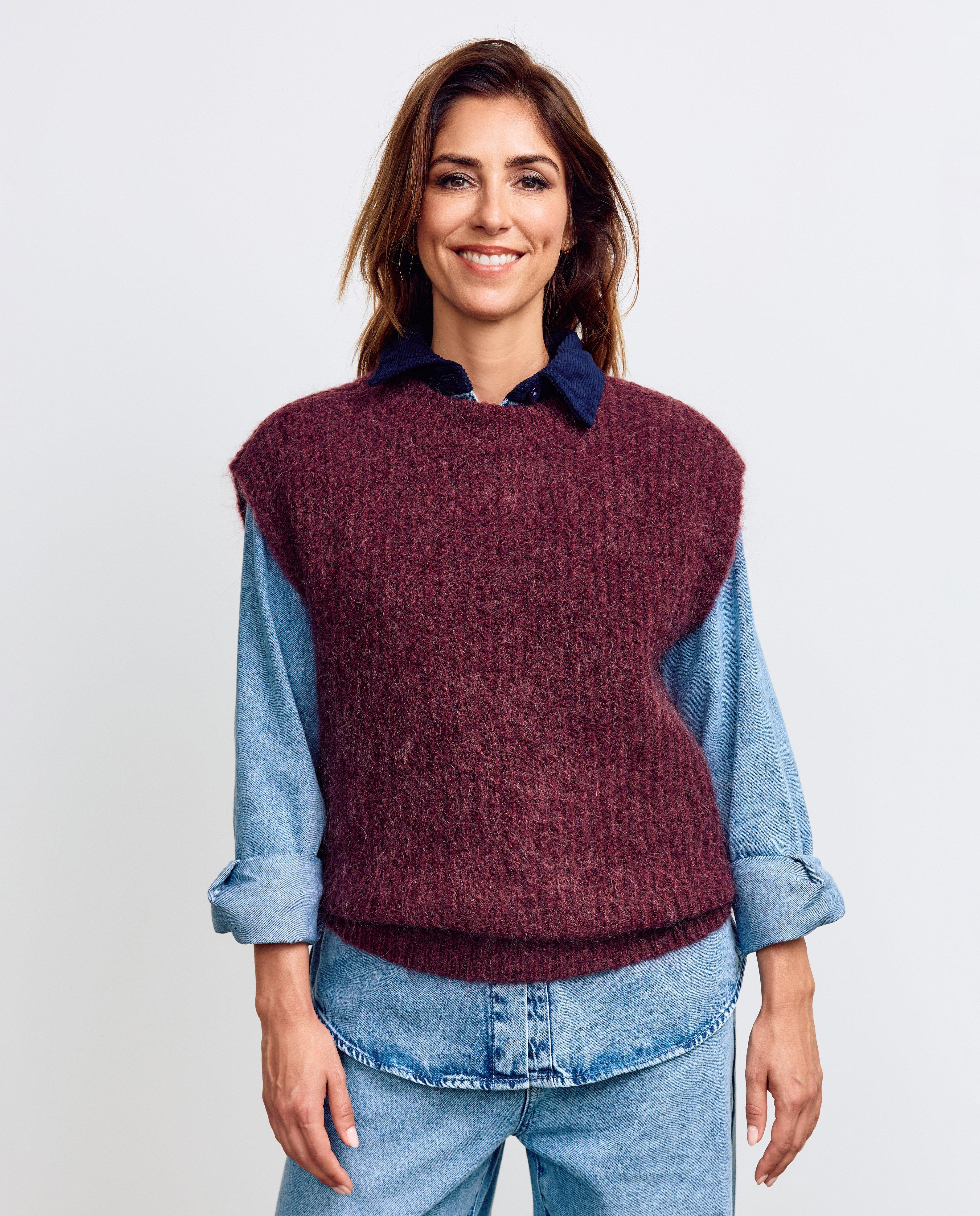 Pulls - Débardeur bordeaux