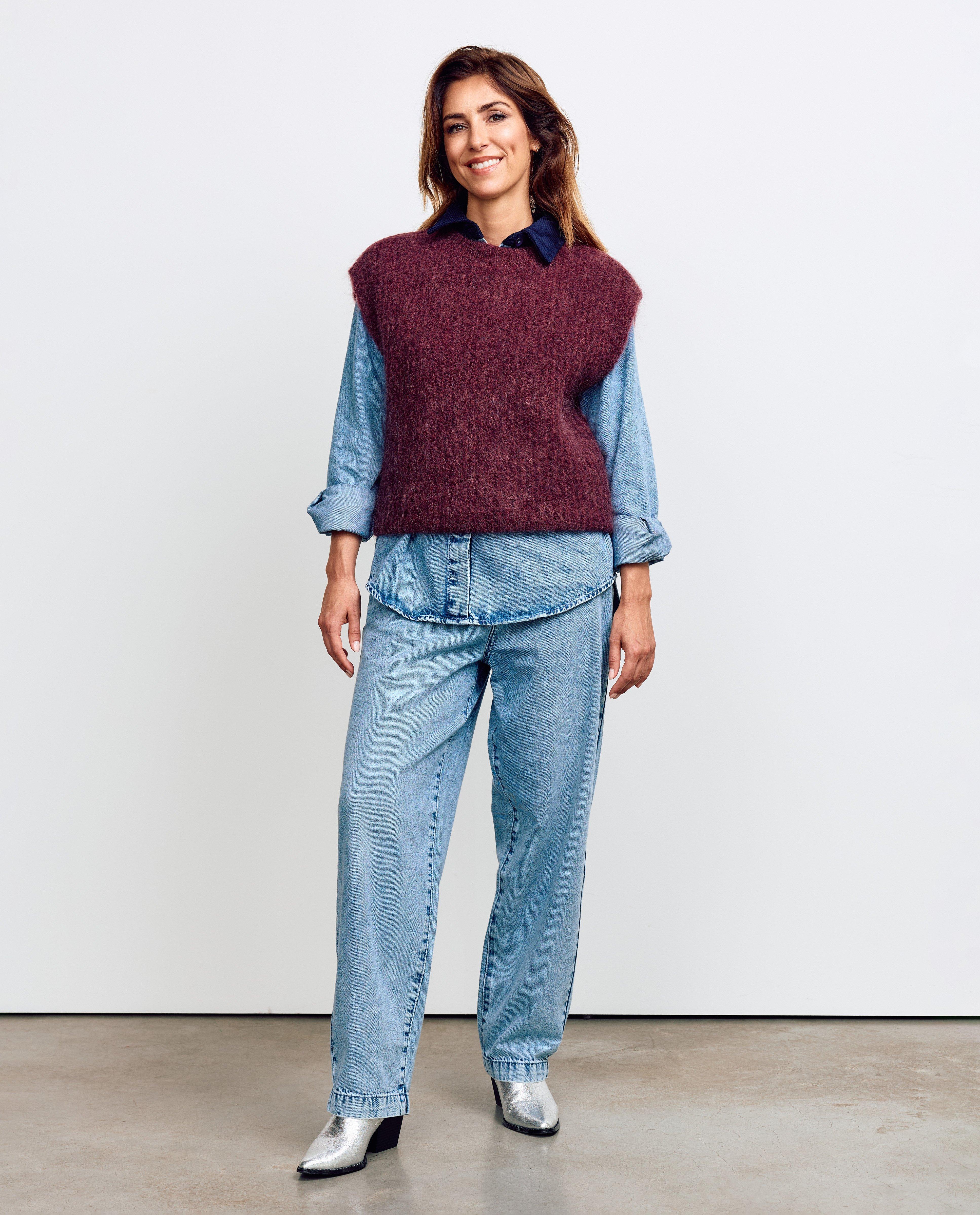 Pulls - Débardeur bordeaux