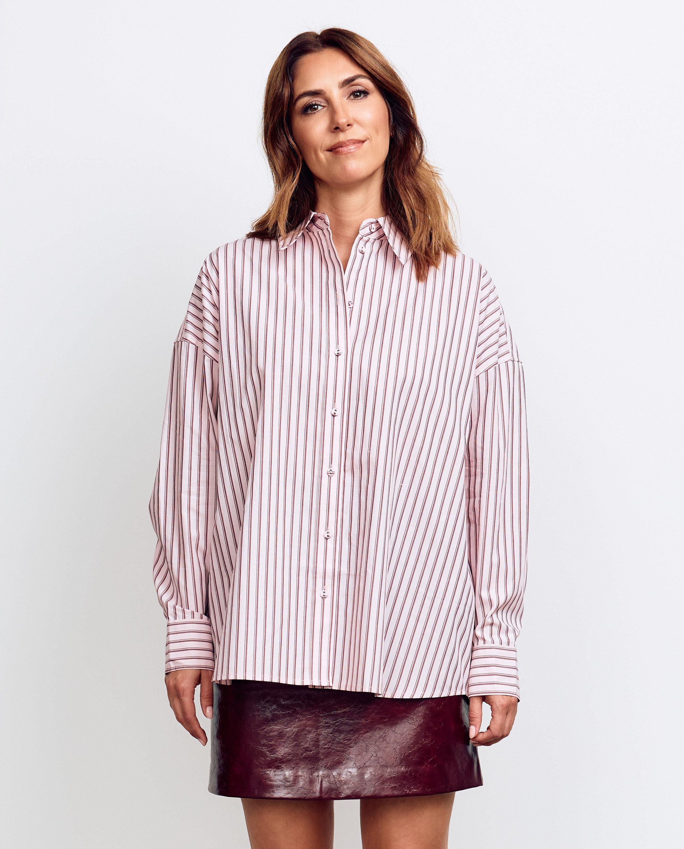 Chemise à rayures, loose fit