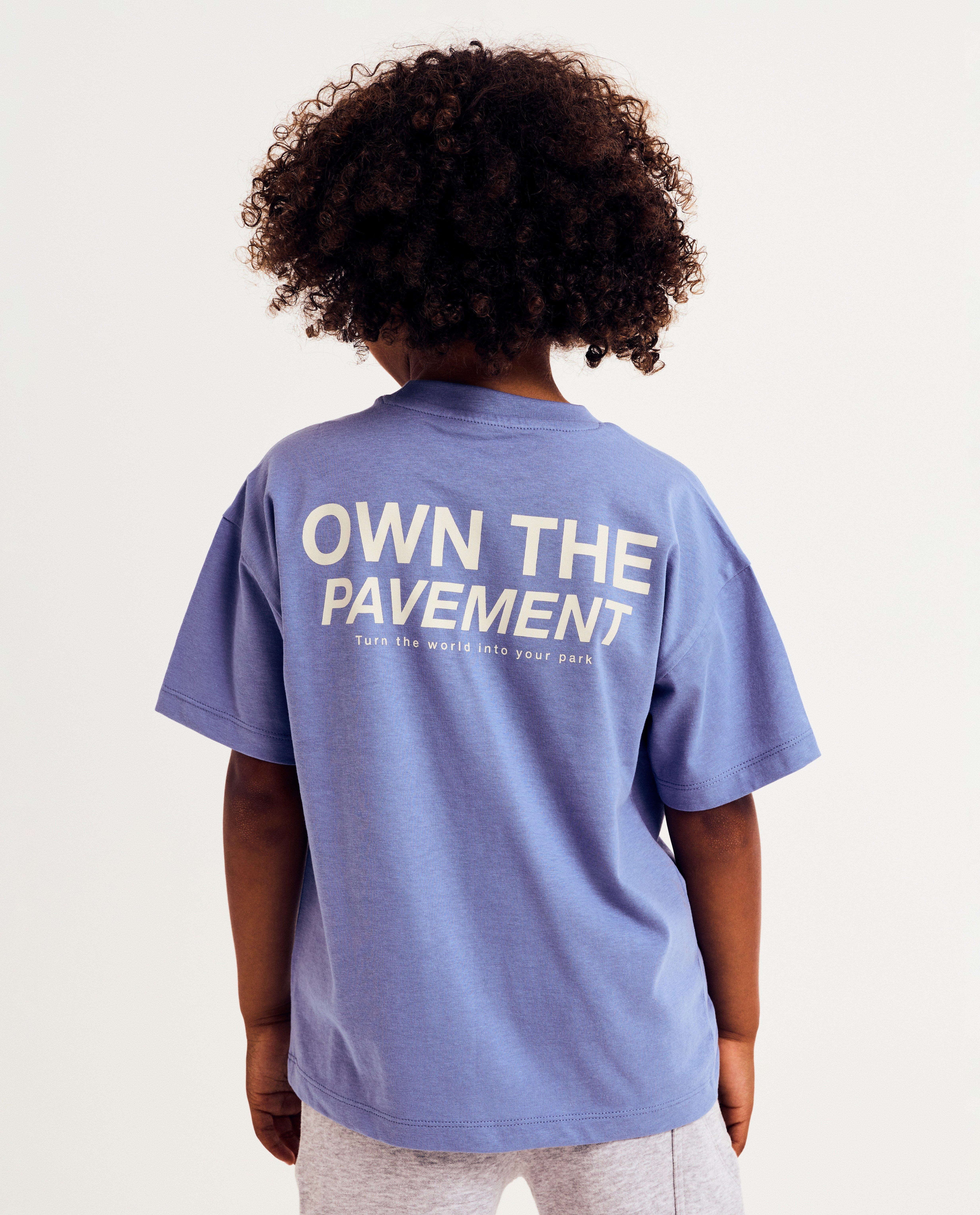T-shirt met backprint, loose fit - null - Besties