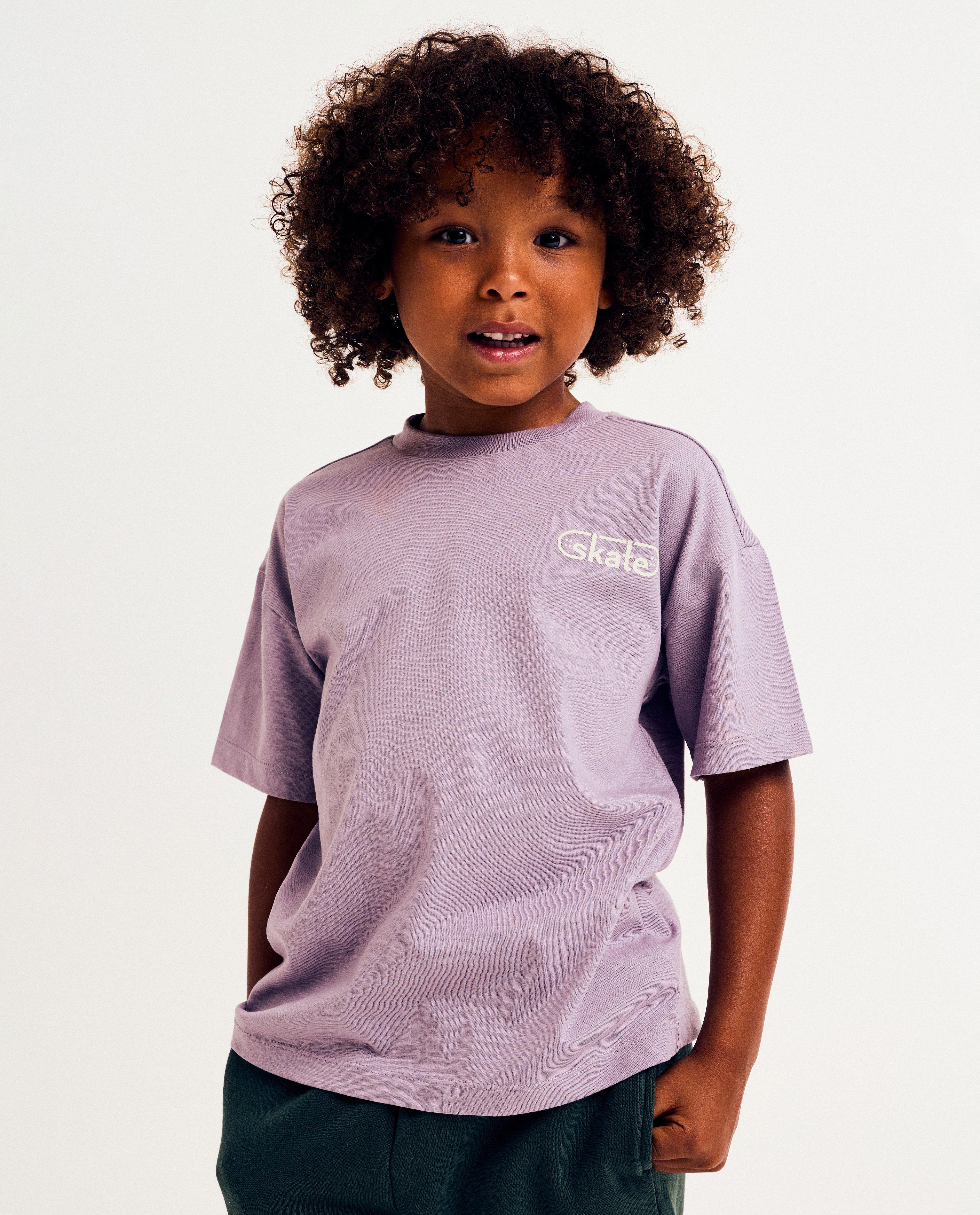 T-shirts - T-shirt met backprint, loose fit