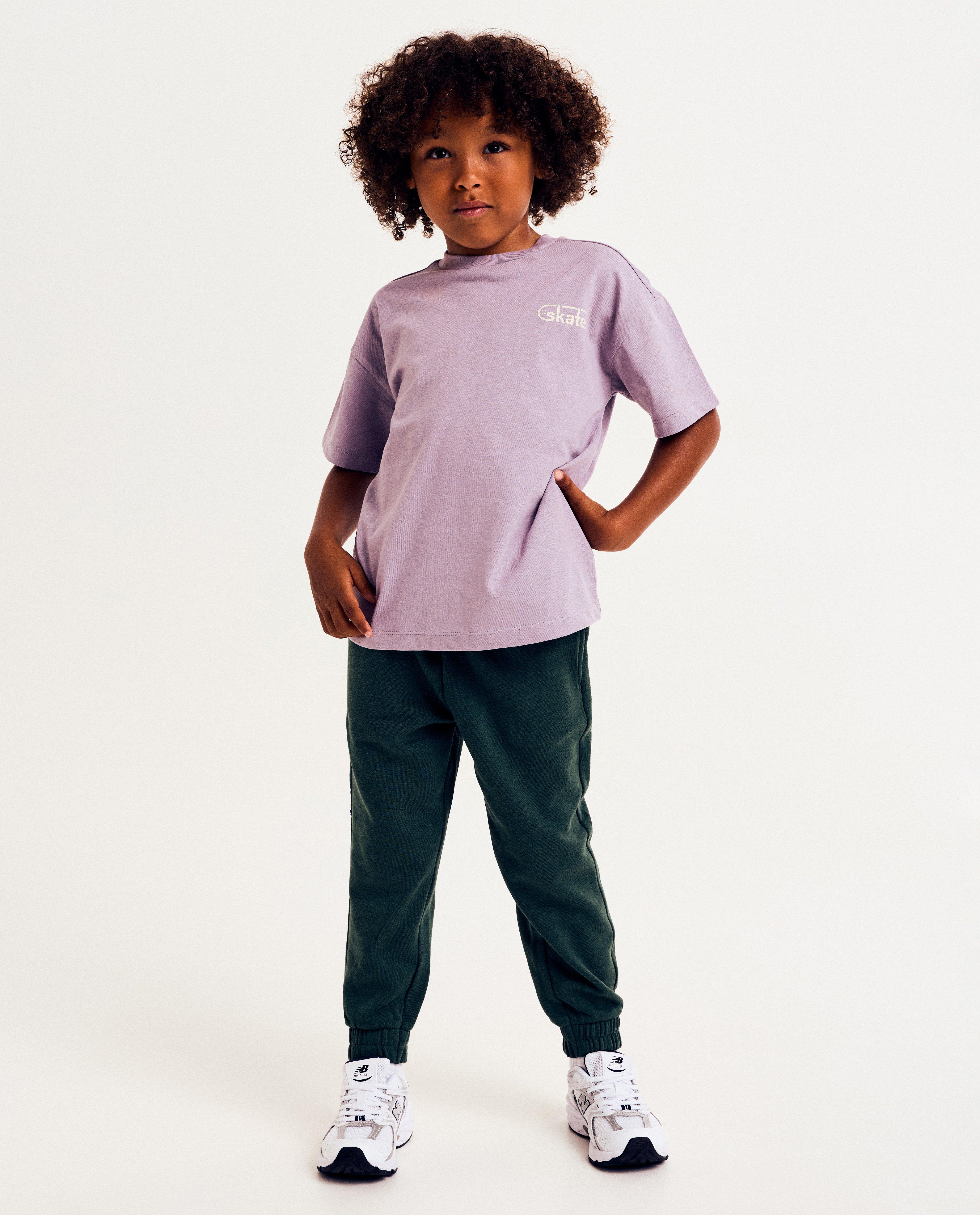 T-shirts - T-shirt met backprint, loose fit