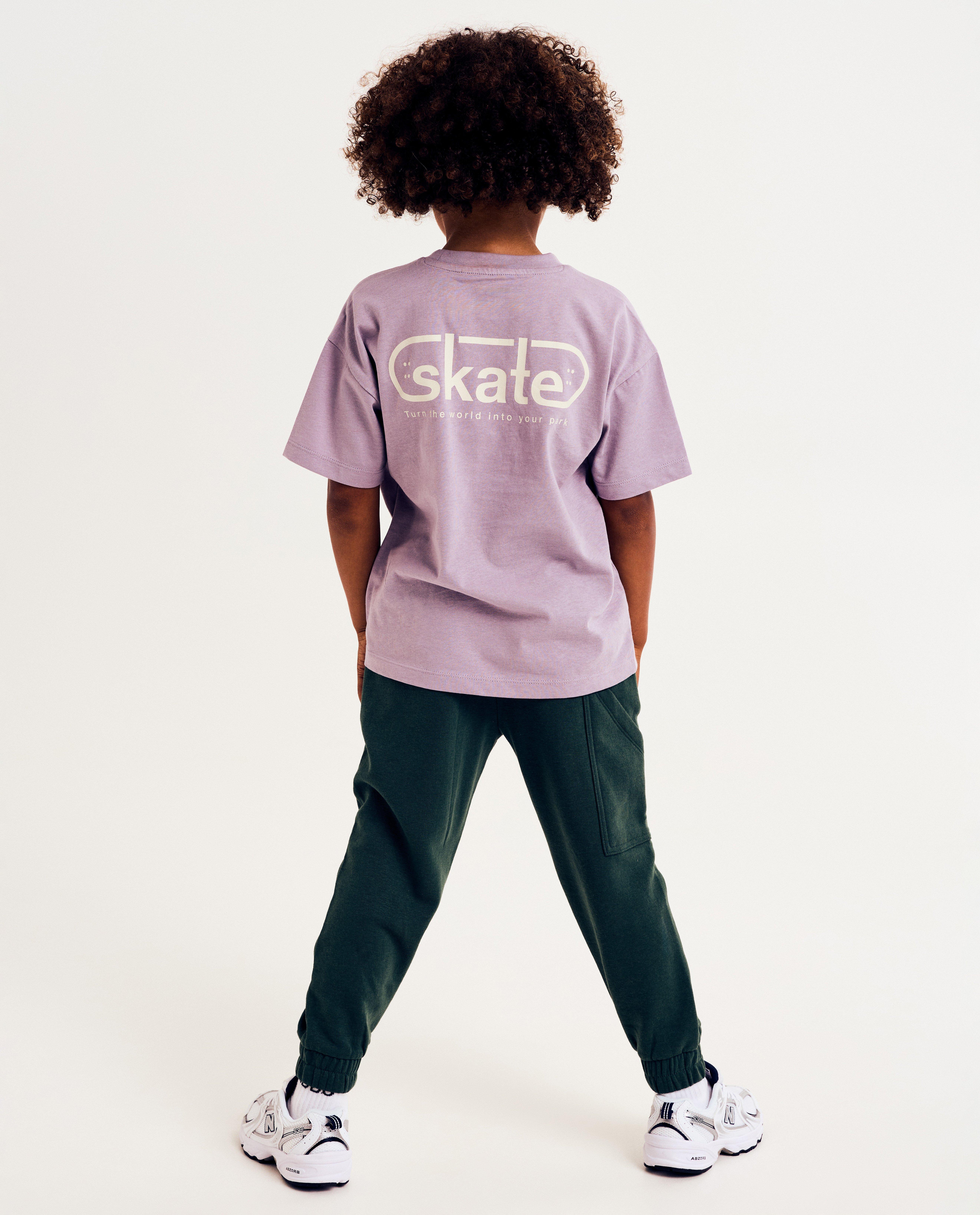 T-shirts - T-shirt met backprint, loose fit
