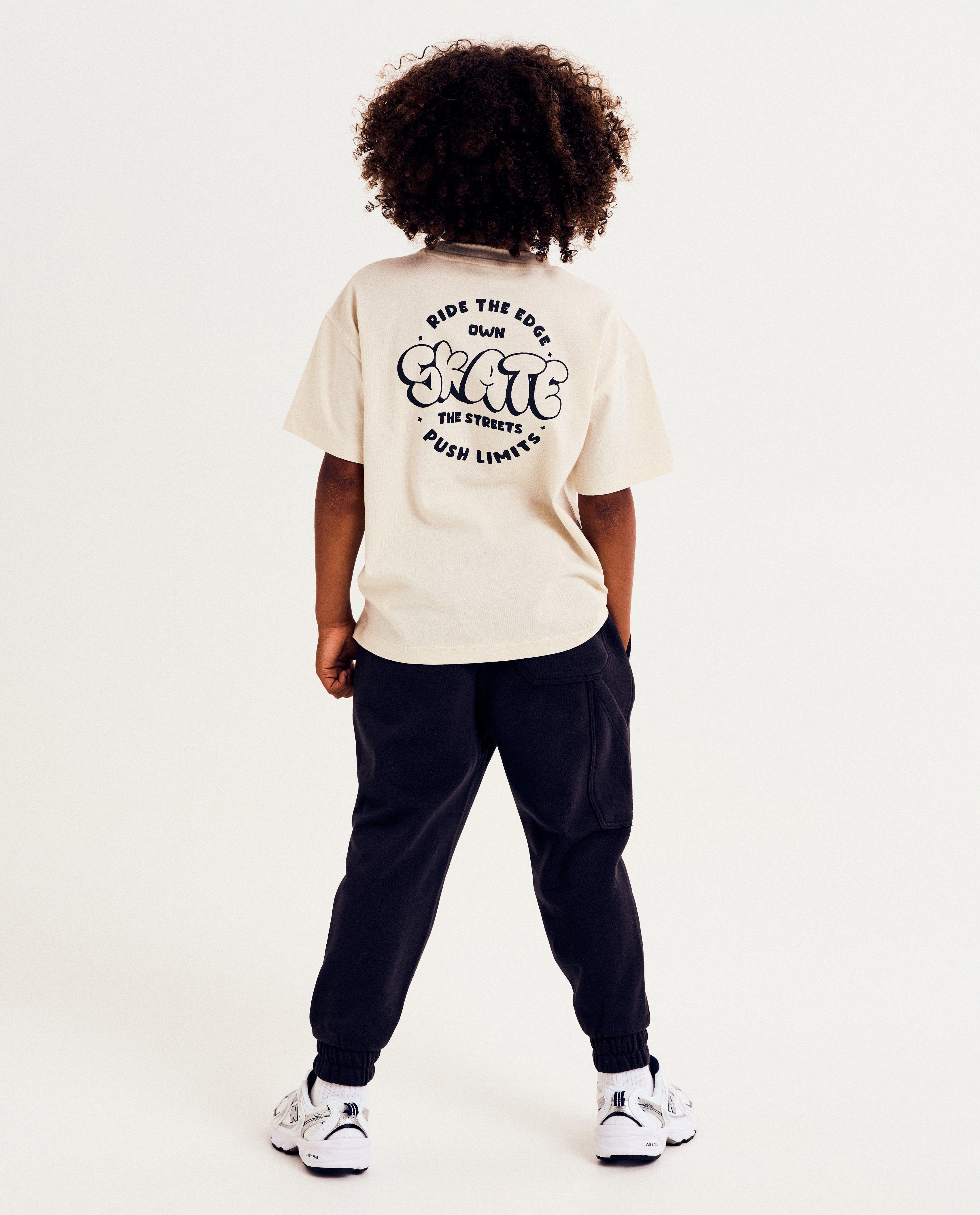 T-shirts - T-shirt met backprint, loose fit
