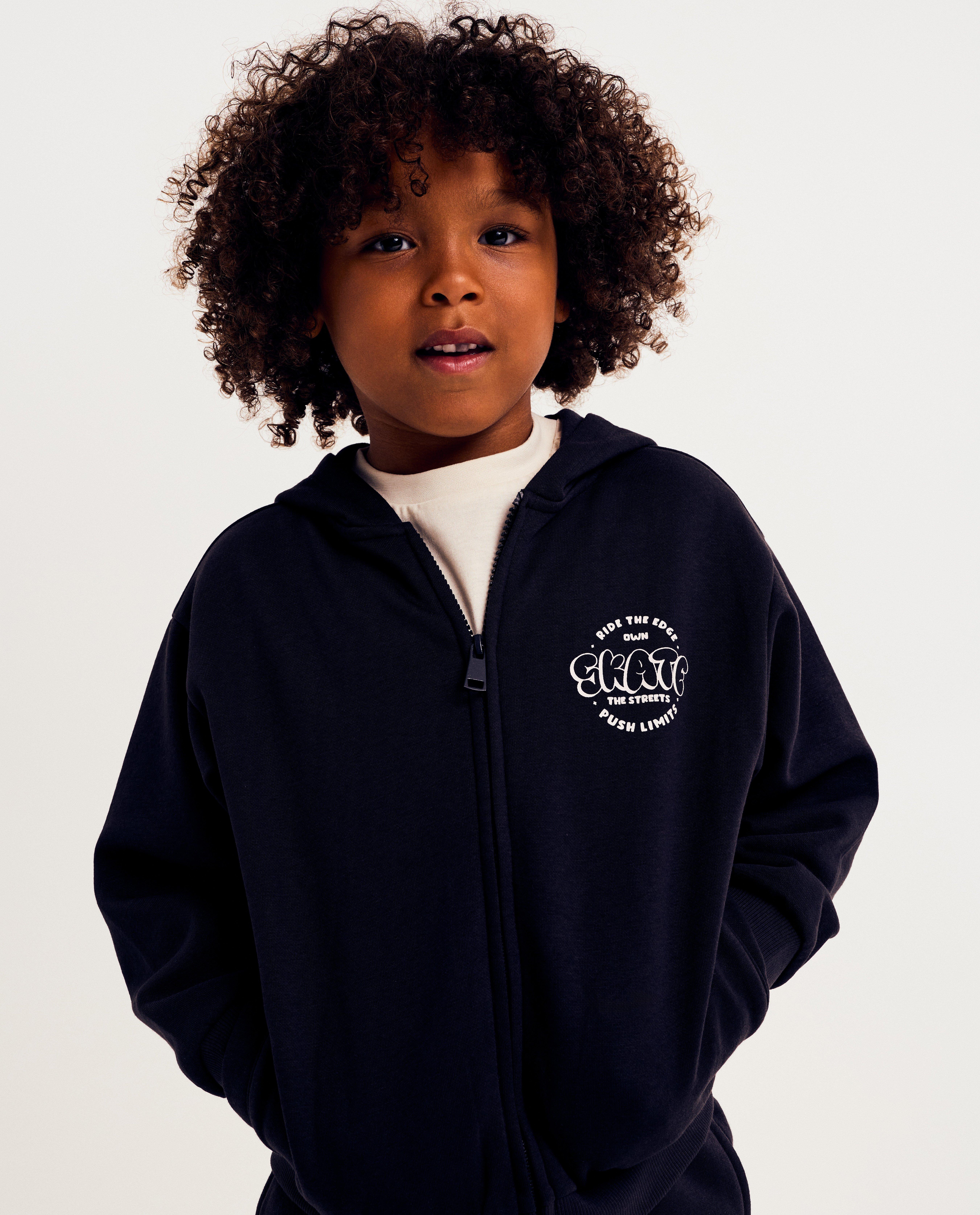Sweatvest met opschrift - null - Besties