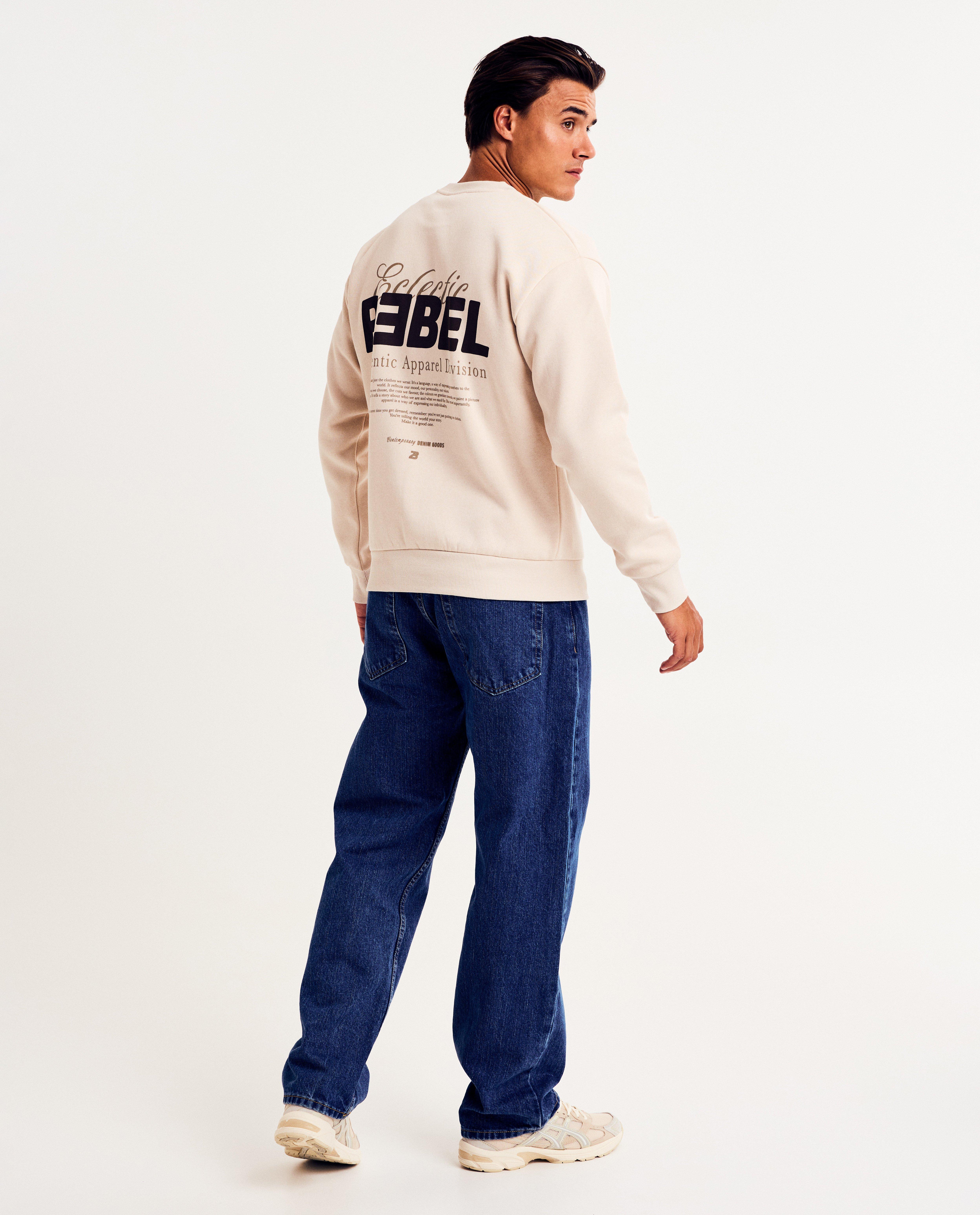 Sweater met backprint - Product Detail - wit - afbeelding nummer 4