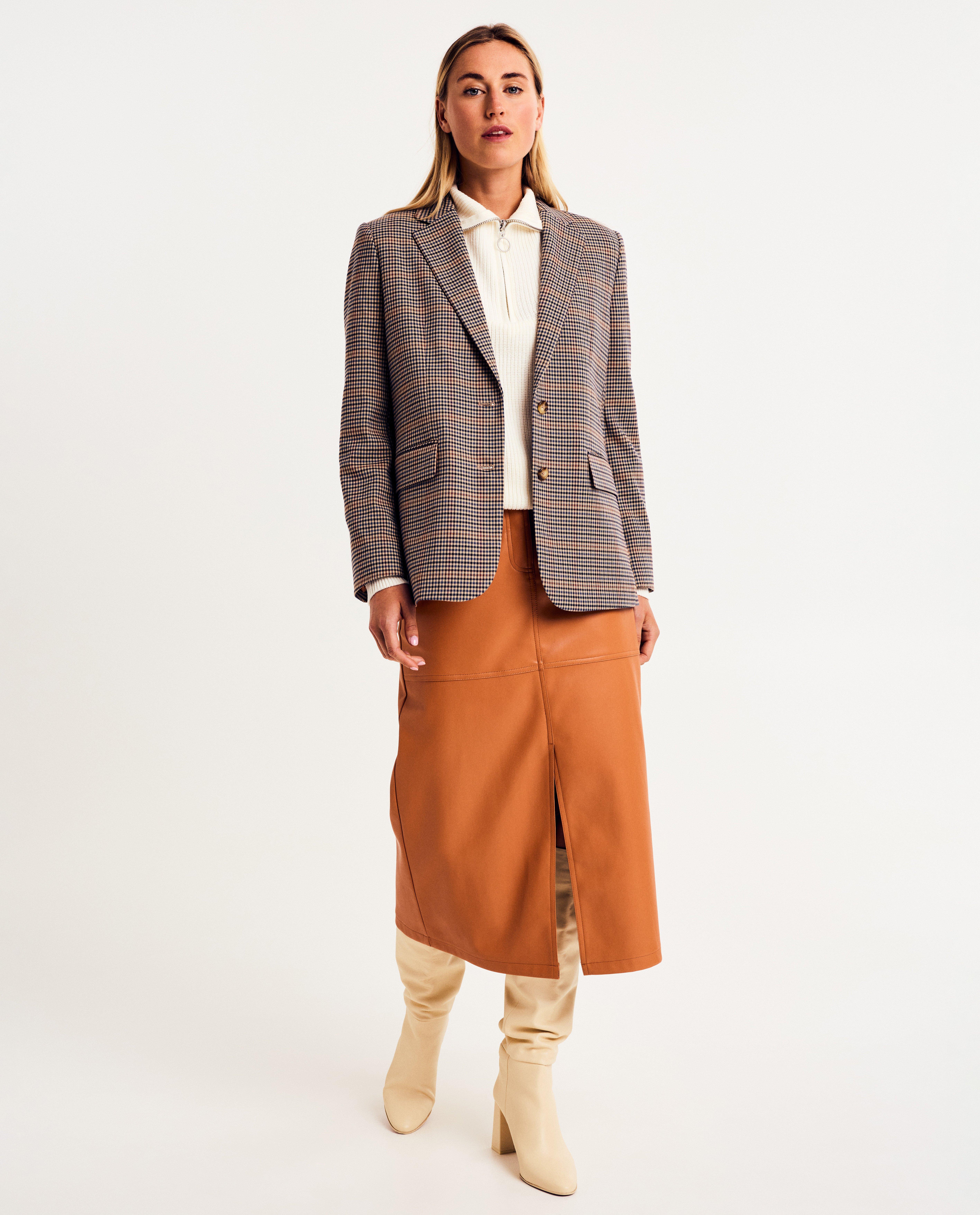 Rokken - Faux leather rok