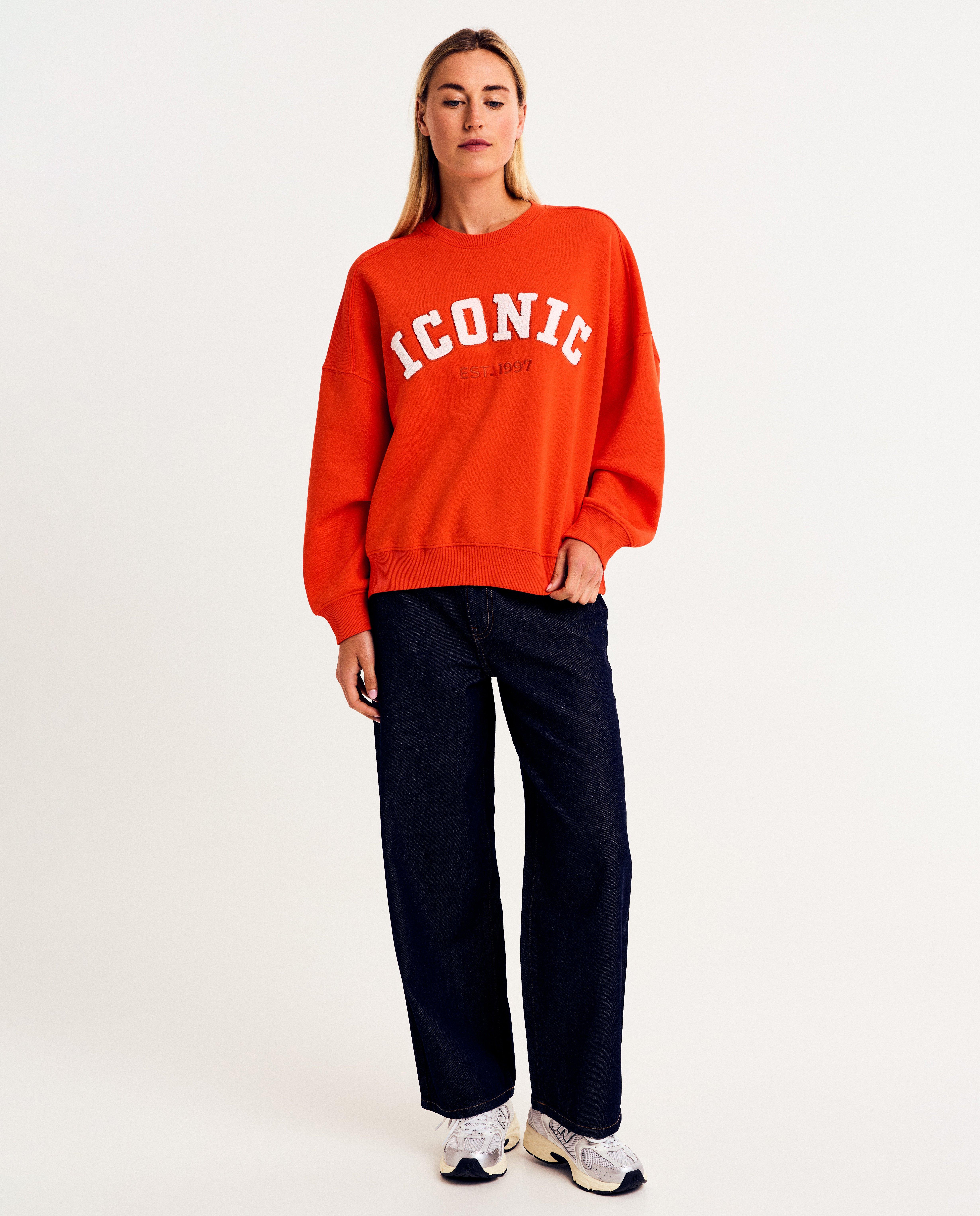 Jeans - Donkerblauwe jeans van raw denim, baggy fit