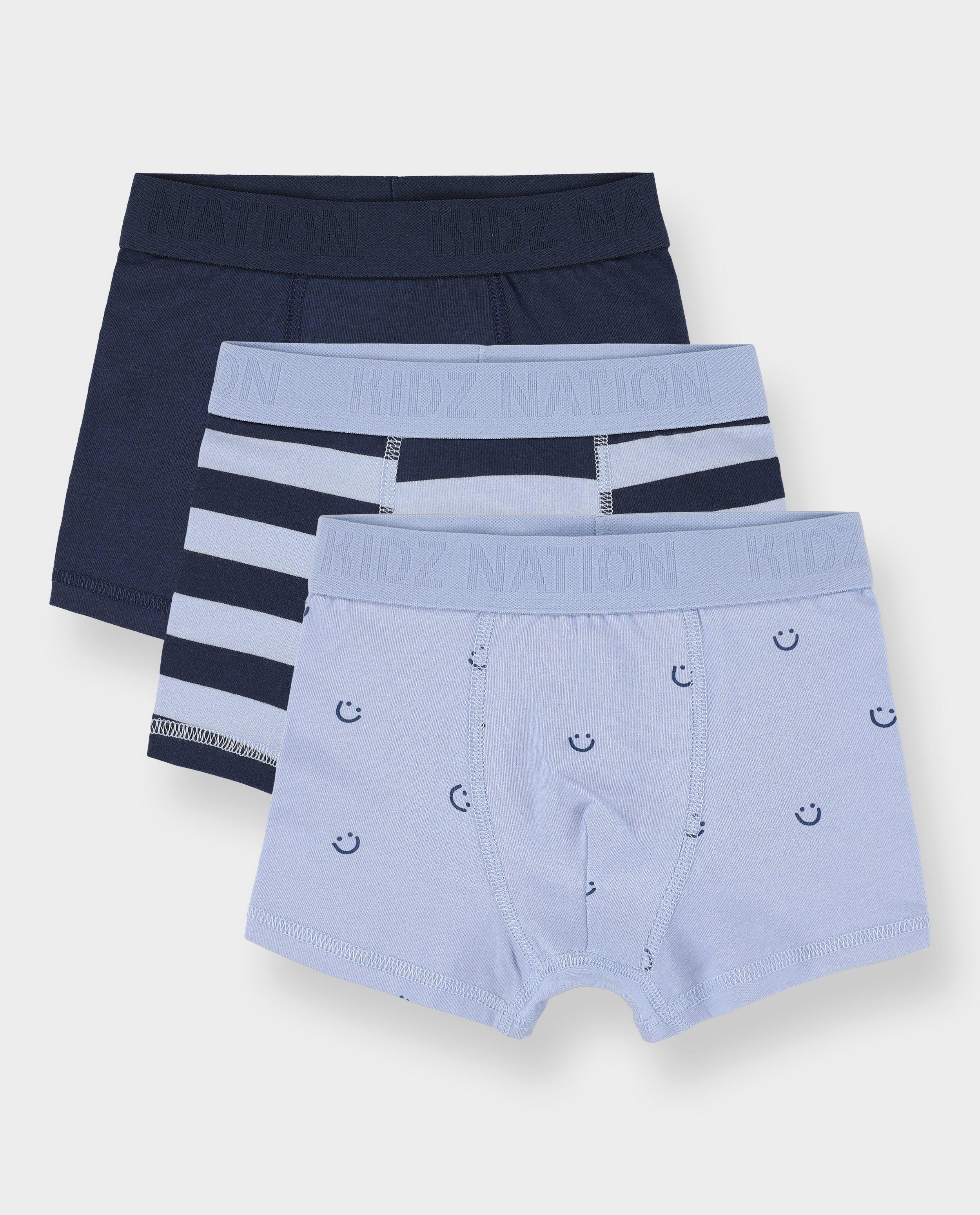 Lot de 3 boxer-shorts, 86-128 - null - Kidz Nation