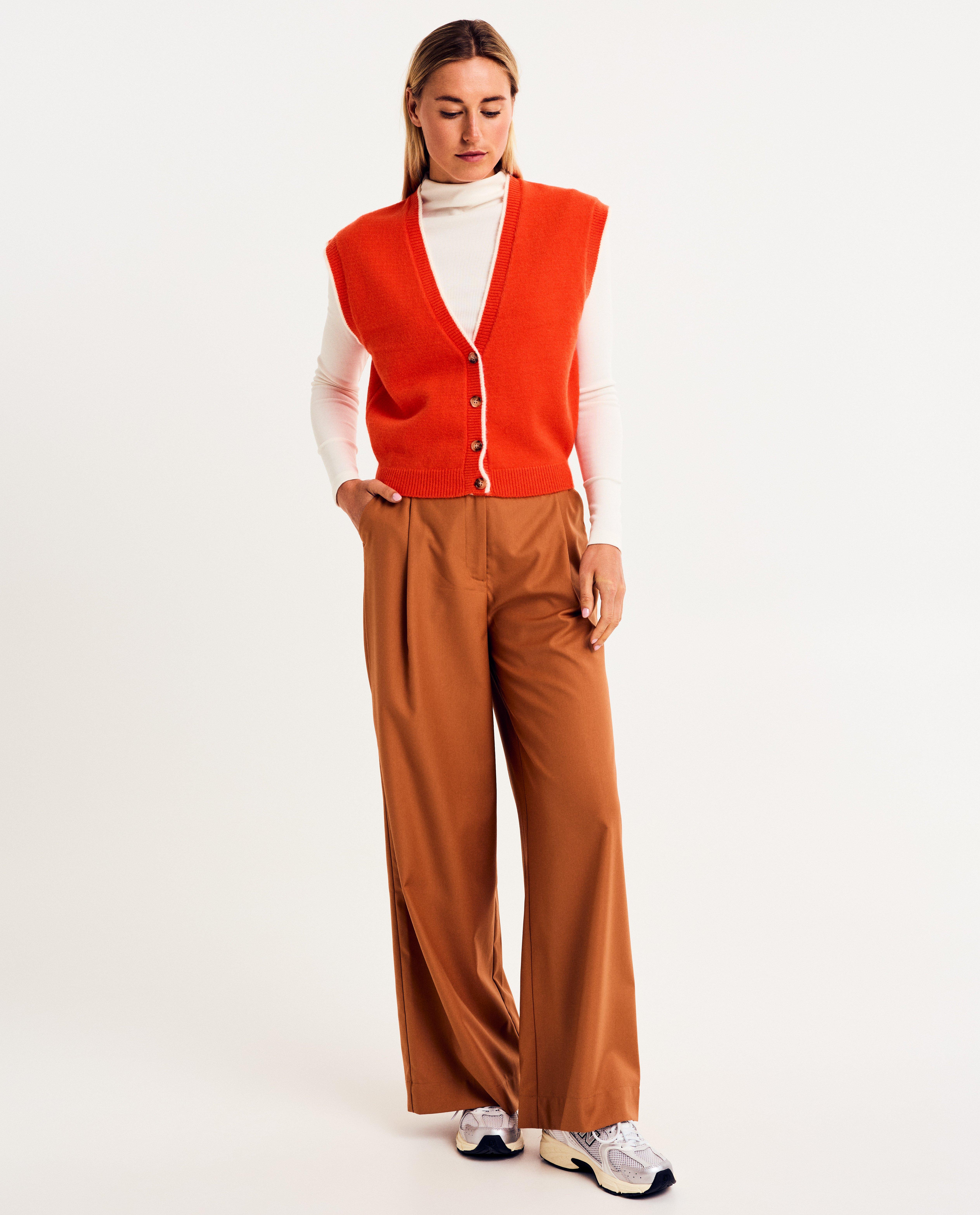 Cardigan - Oranje cardigan