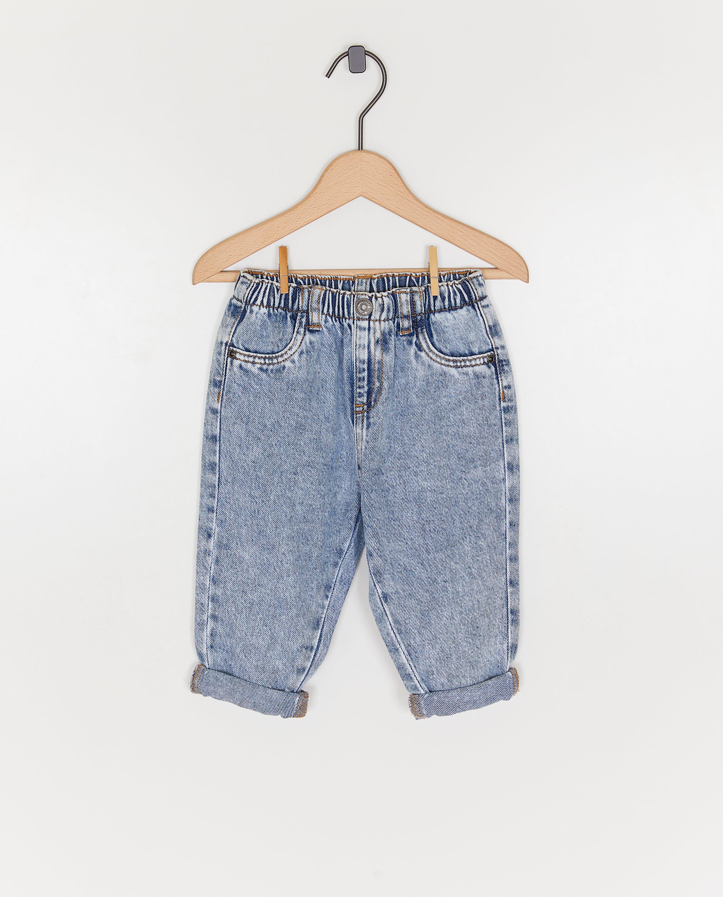 Jeans bleu foncé, coupe baggy - null - Cuddles and Smiles