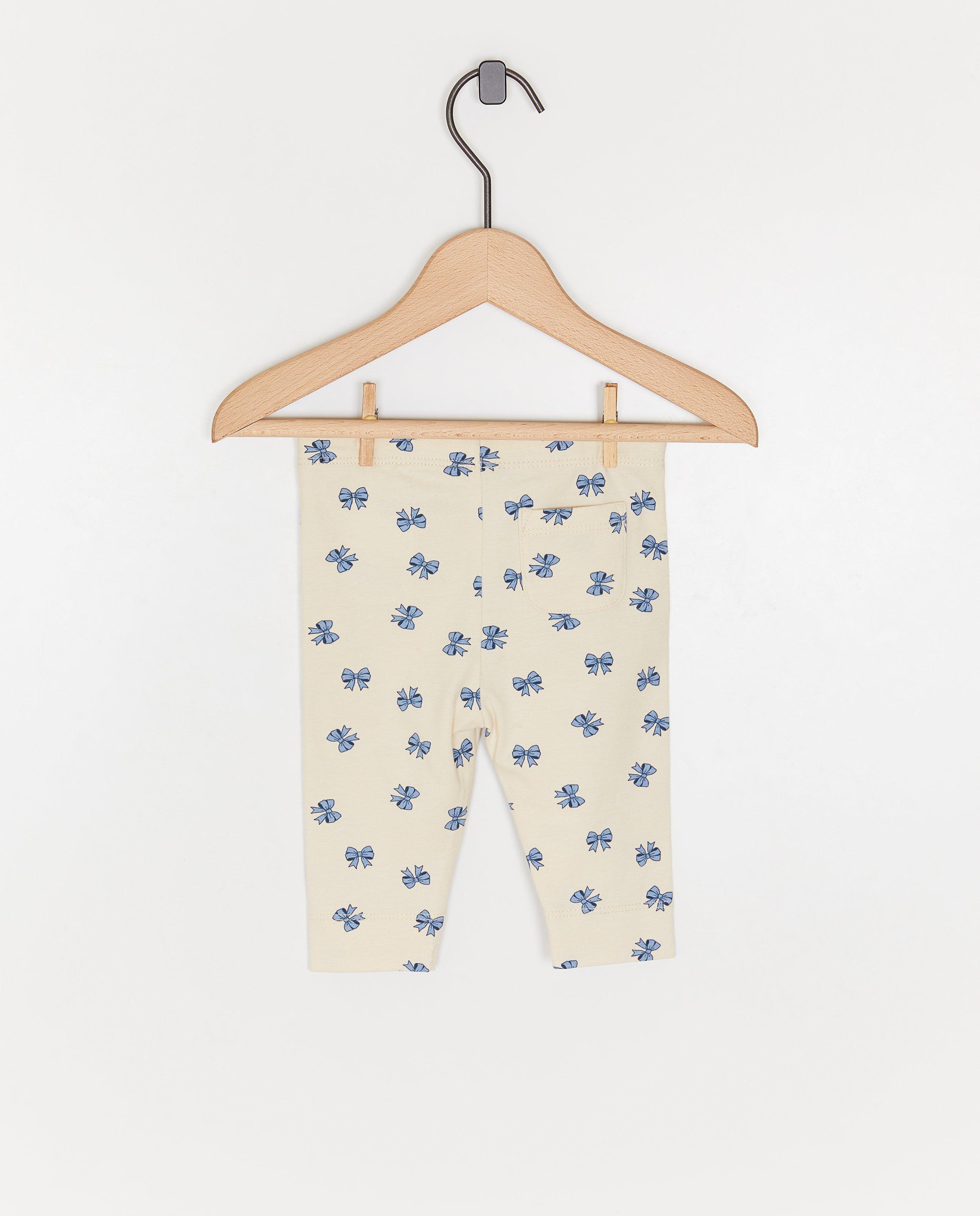 Leggings - Legging met strikjesprint