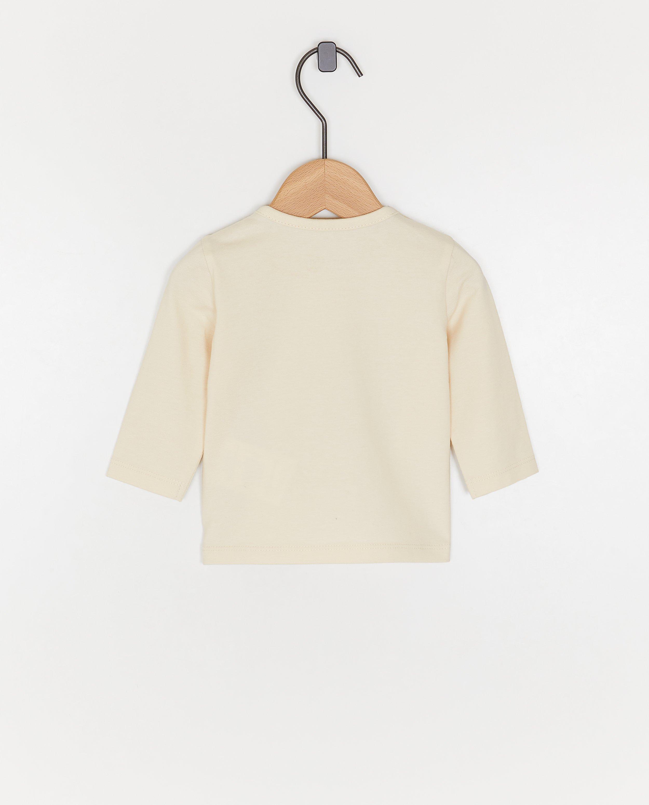 T-shirts - Longsleeve met print strik