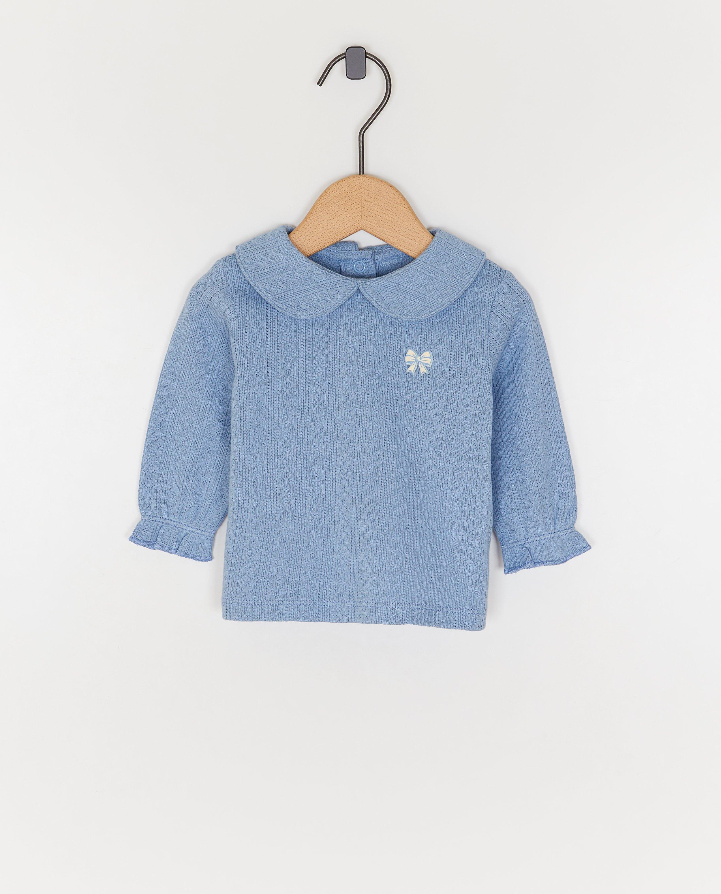 Longsleeve met ajour - null - Newborn 50-68