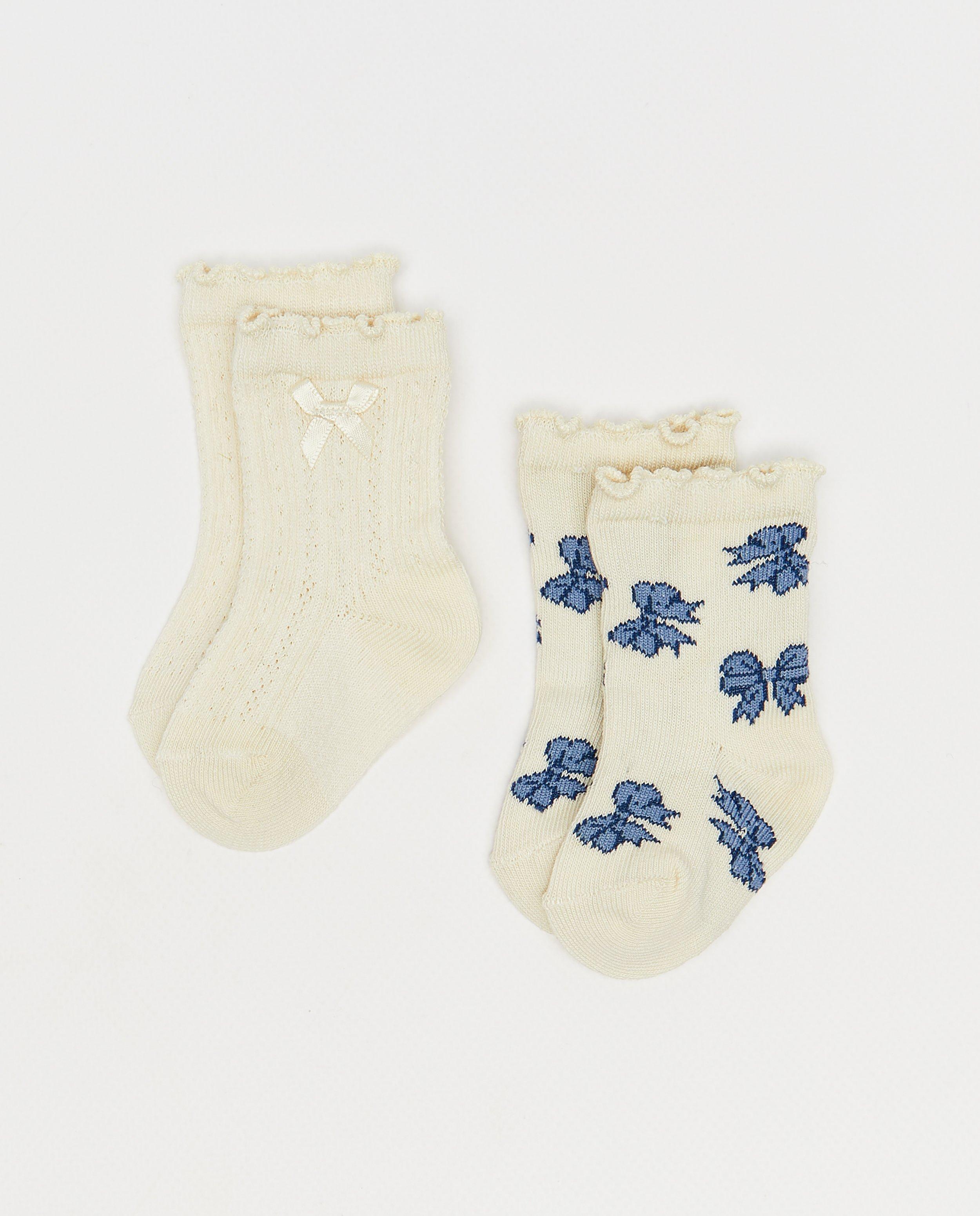 Set van 2 paar kousen - null - Newborn 50-68