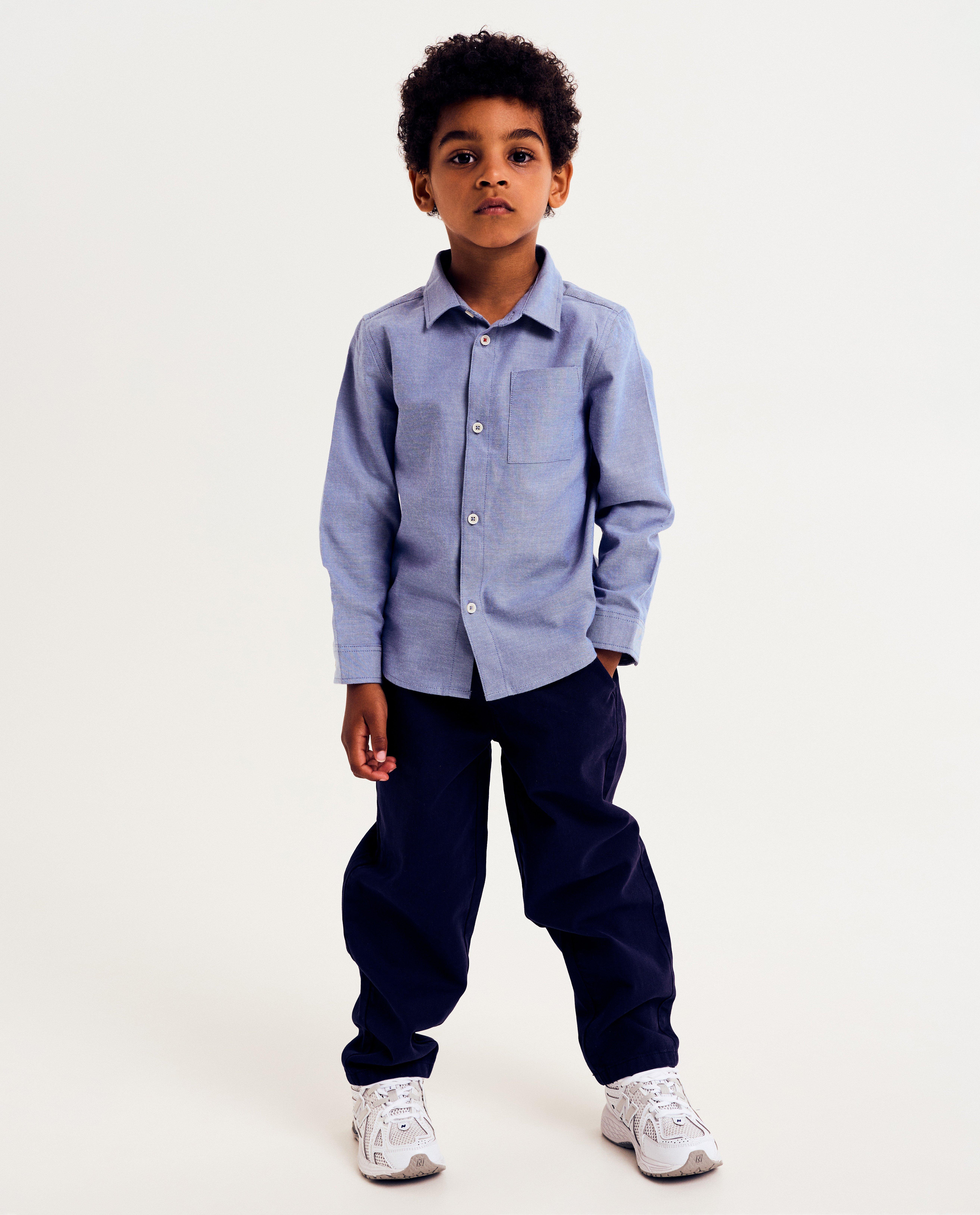 Chemises - Chemise bleue, regular fit