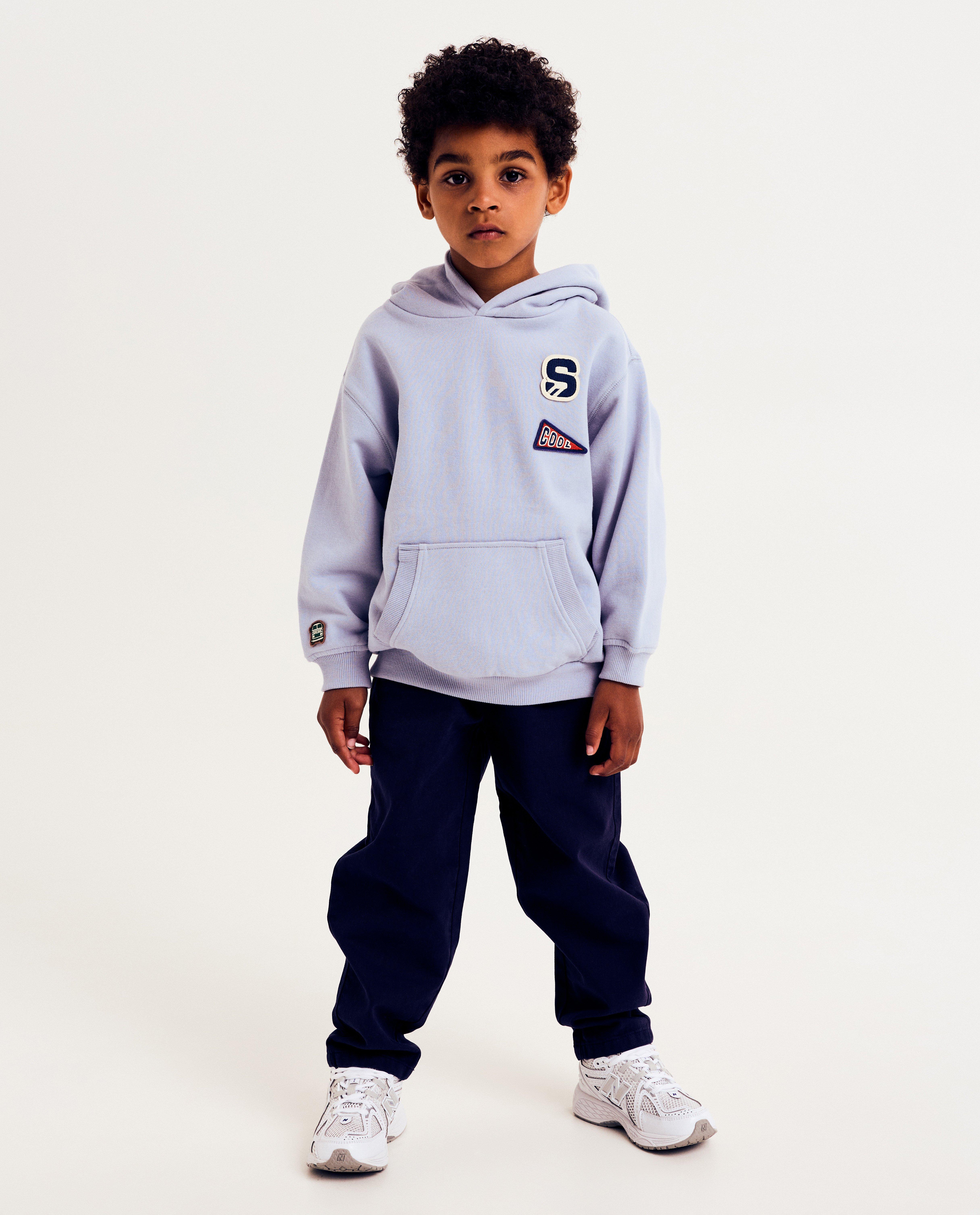 Donkerblauwe broek, baggy fit - null - Samson