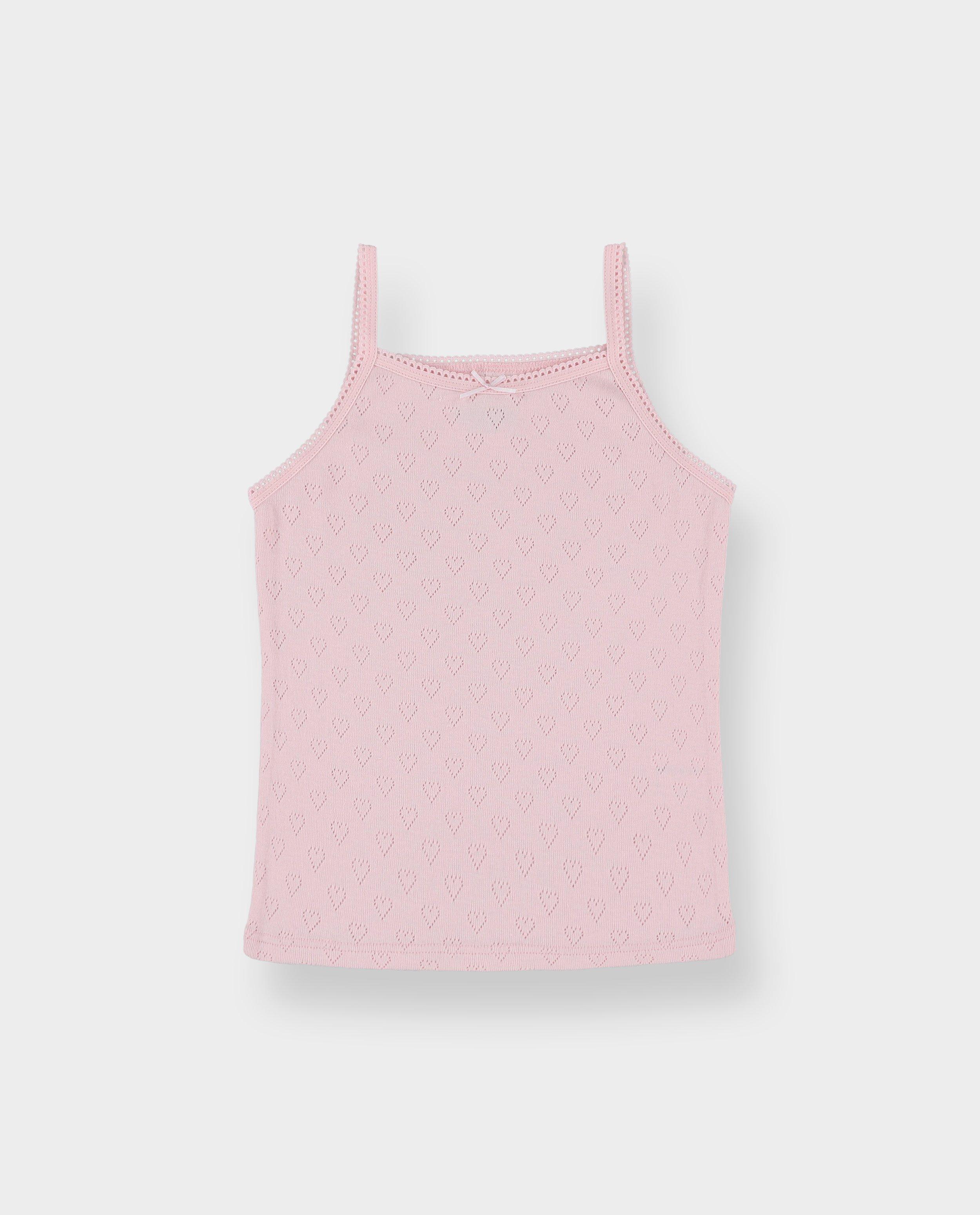 Lot de 2 singlets &agrave; bretelles spaghetti, 86-128 - D&eacute;tails du produit - rose clair - image num&eacute;ro 3