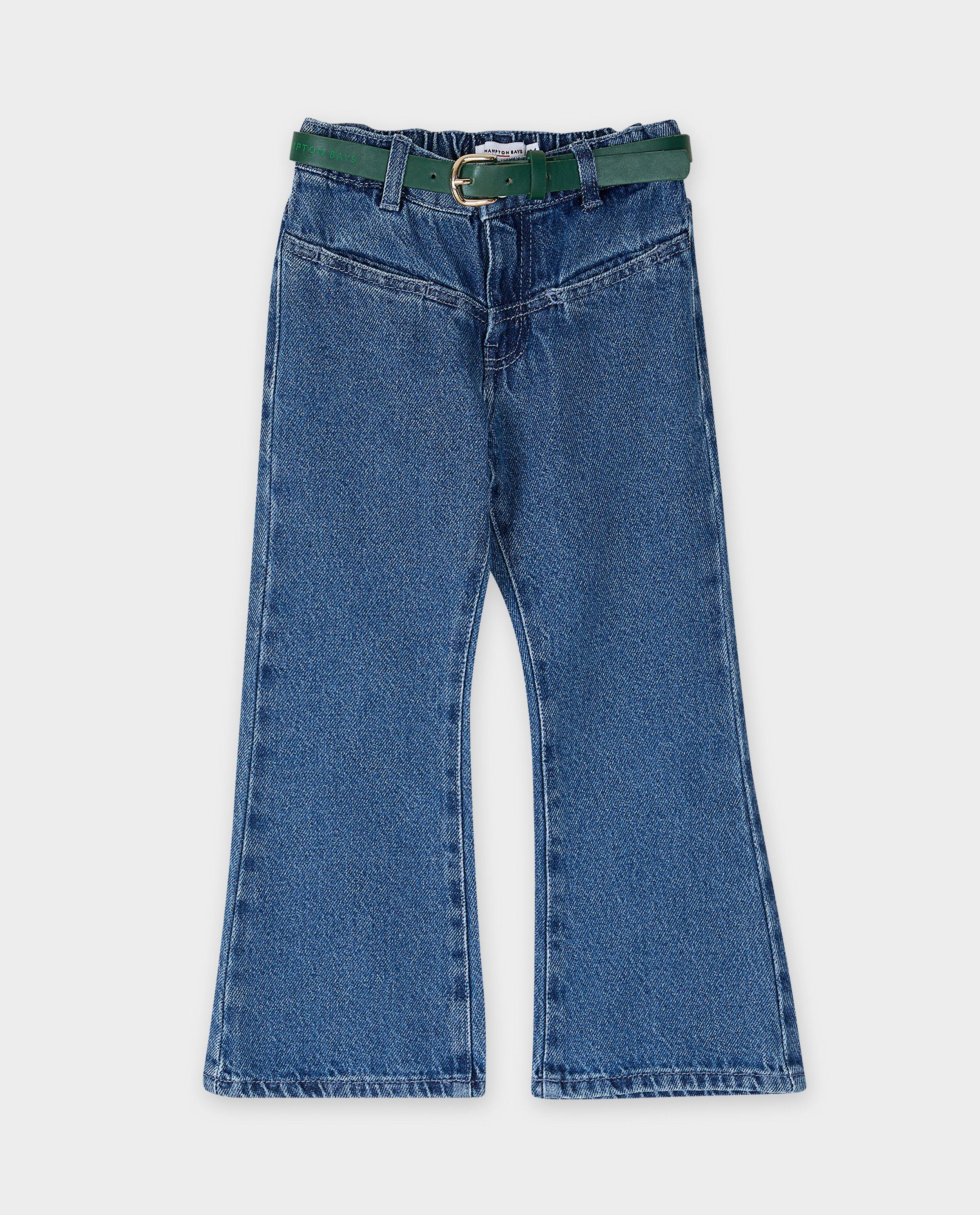 Jeans - Blauwe jeans, bootcut fit