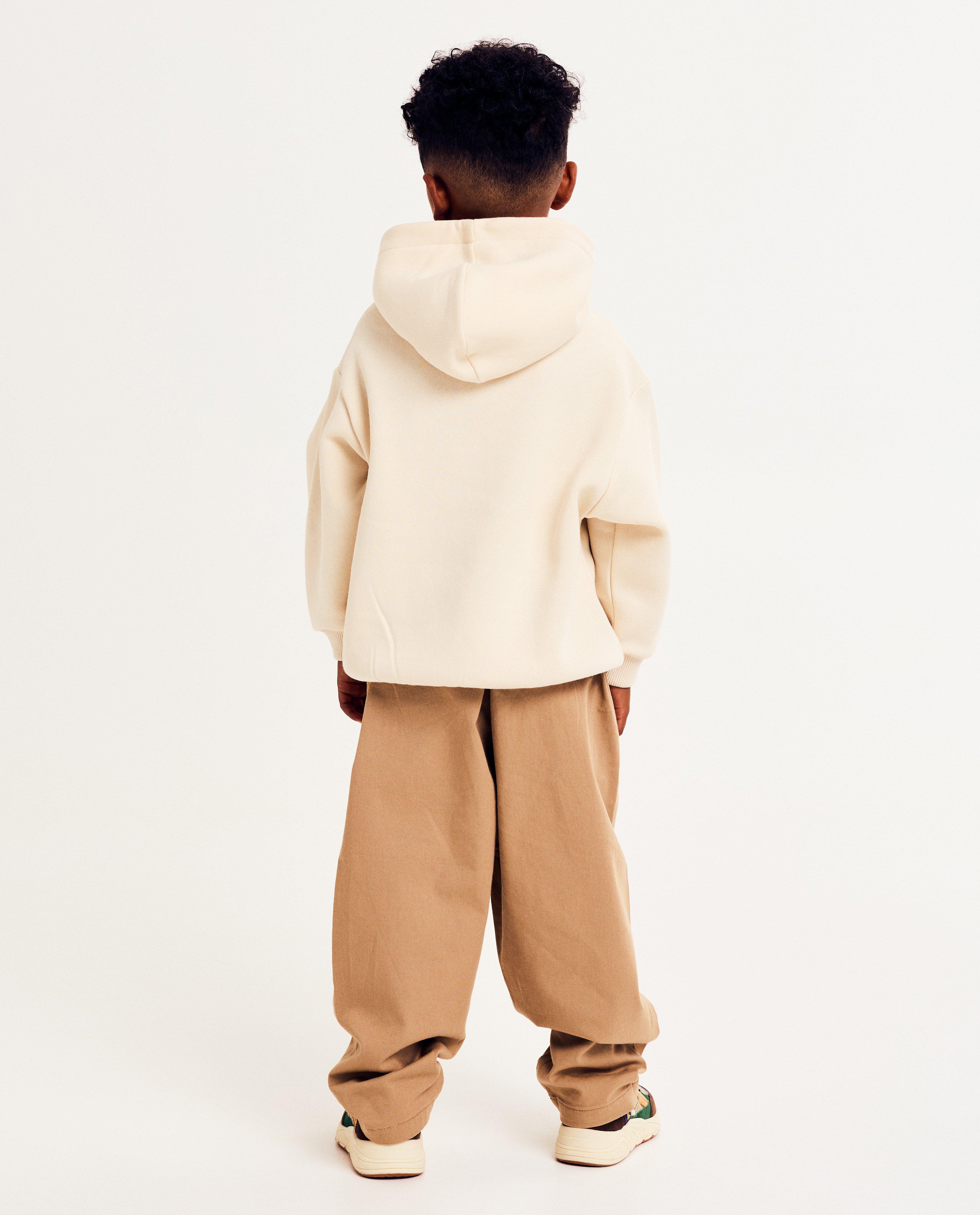 Sweats - Sweat à capuche avec ours en bouclé, loose fit