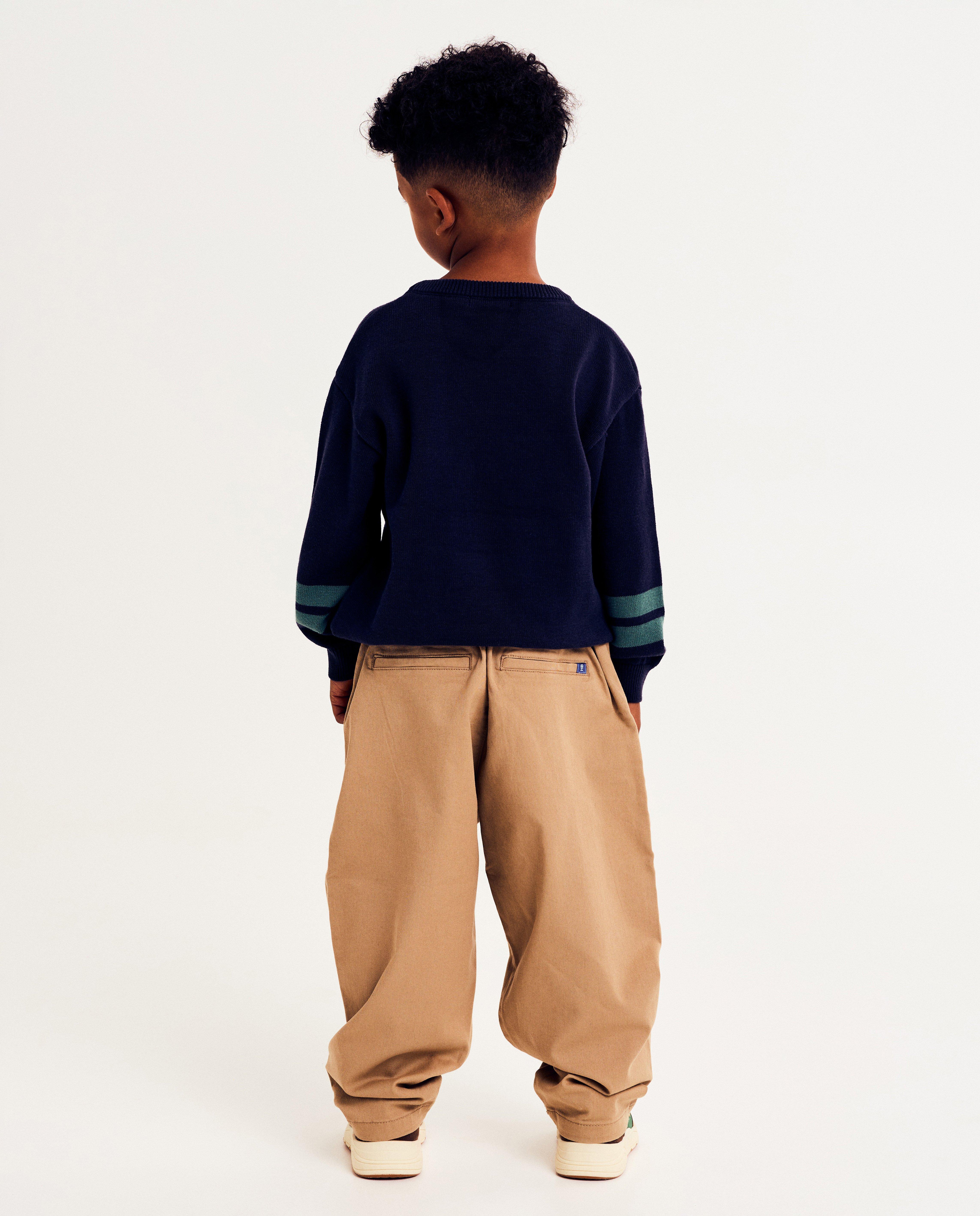 Pantalons - Pantalon marron, balloon fit