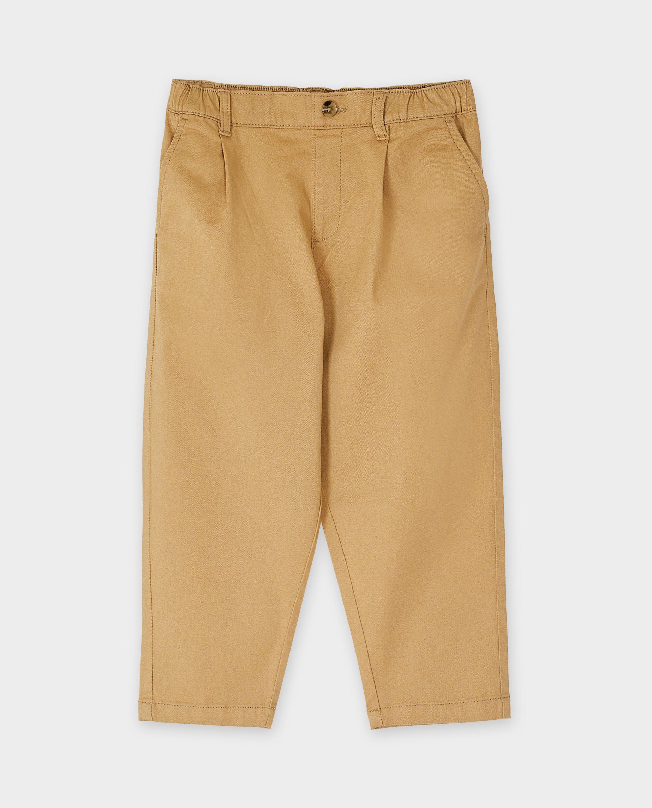 Pantalons - Pantalon marron, balloon fit