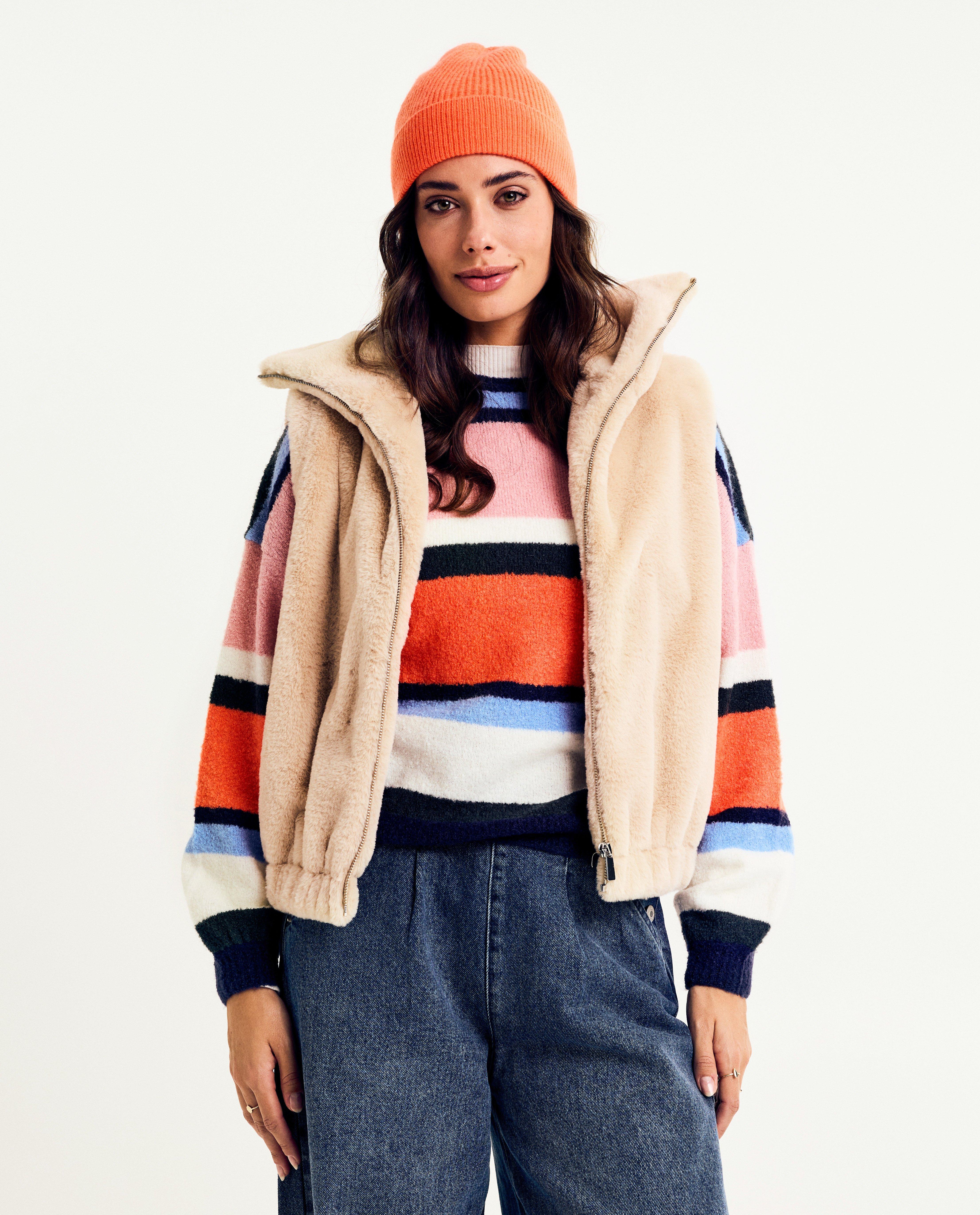 Blazers - Faux fur vest