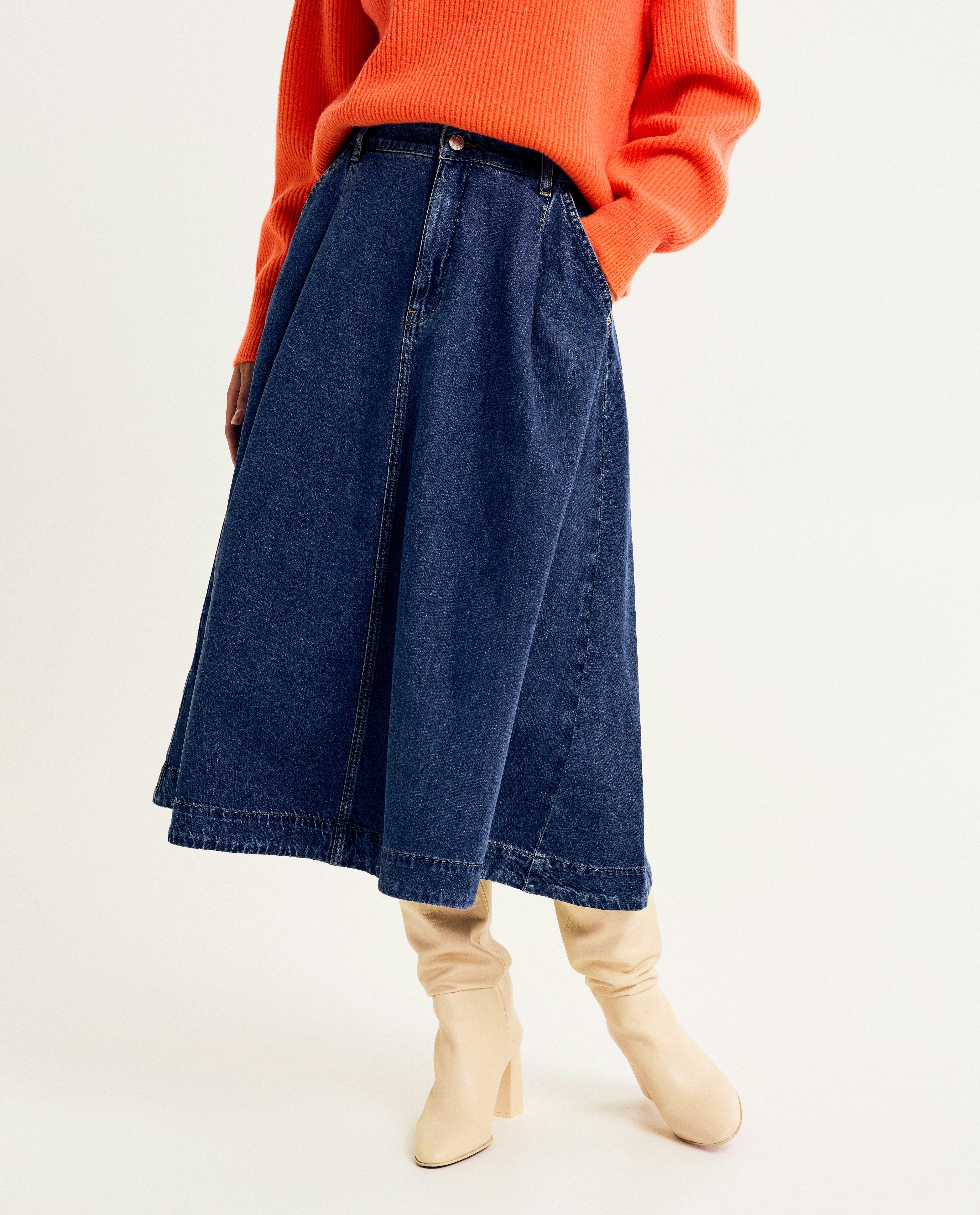 Rokken - Blauwe jeansrok