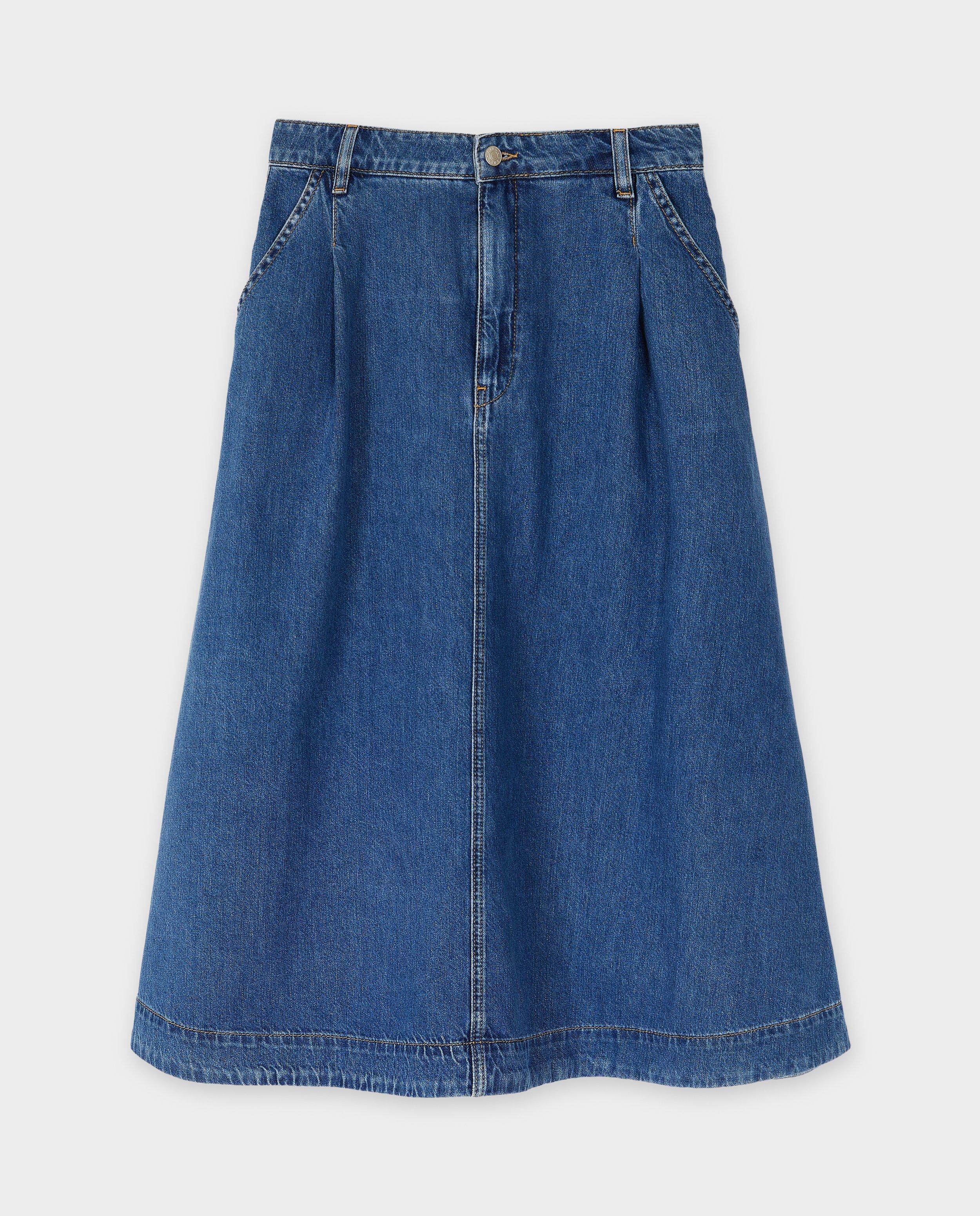 Rokken - Blauwe jeansrok