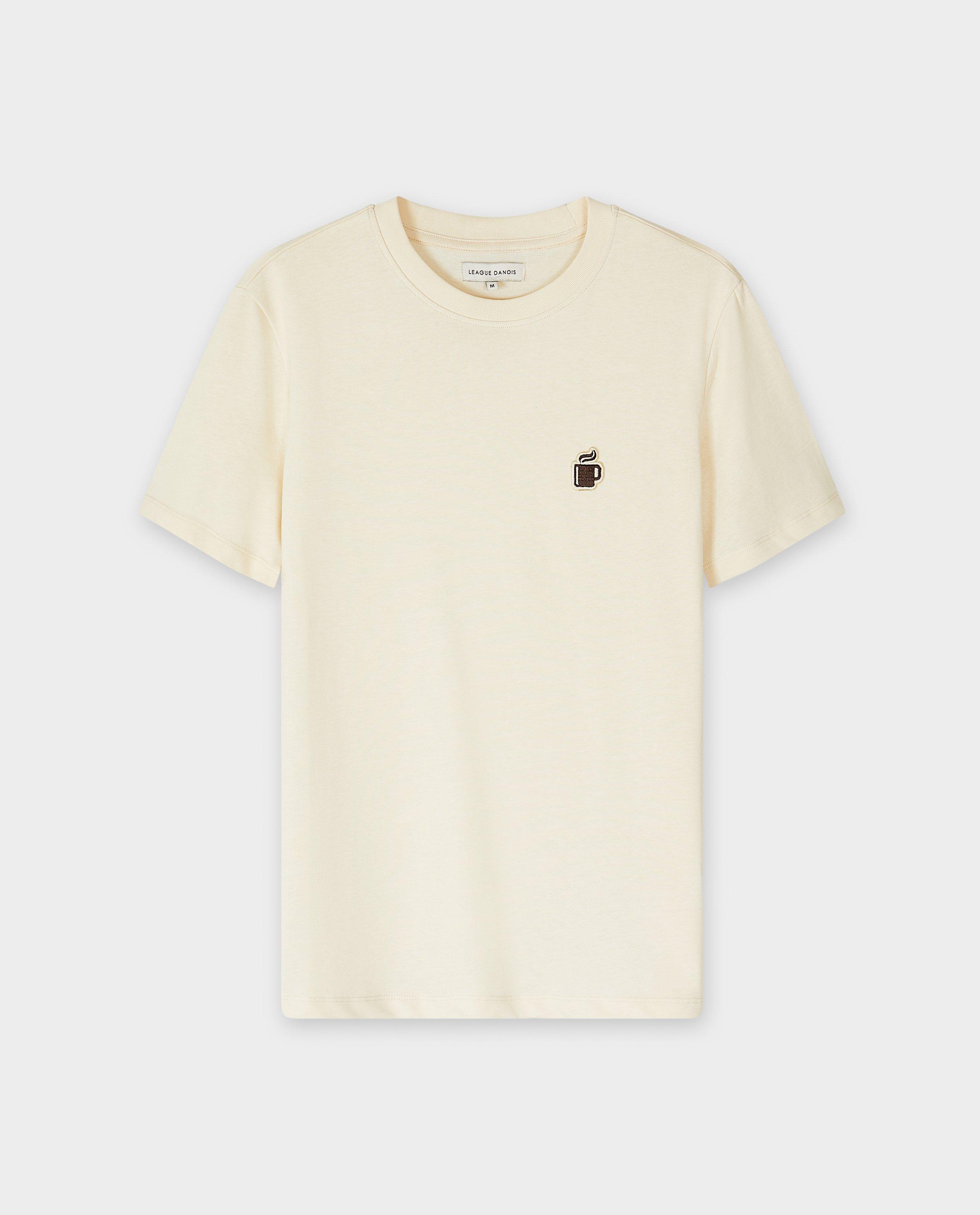 T-shirts - T-shirt met patch koffie