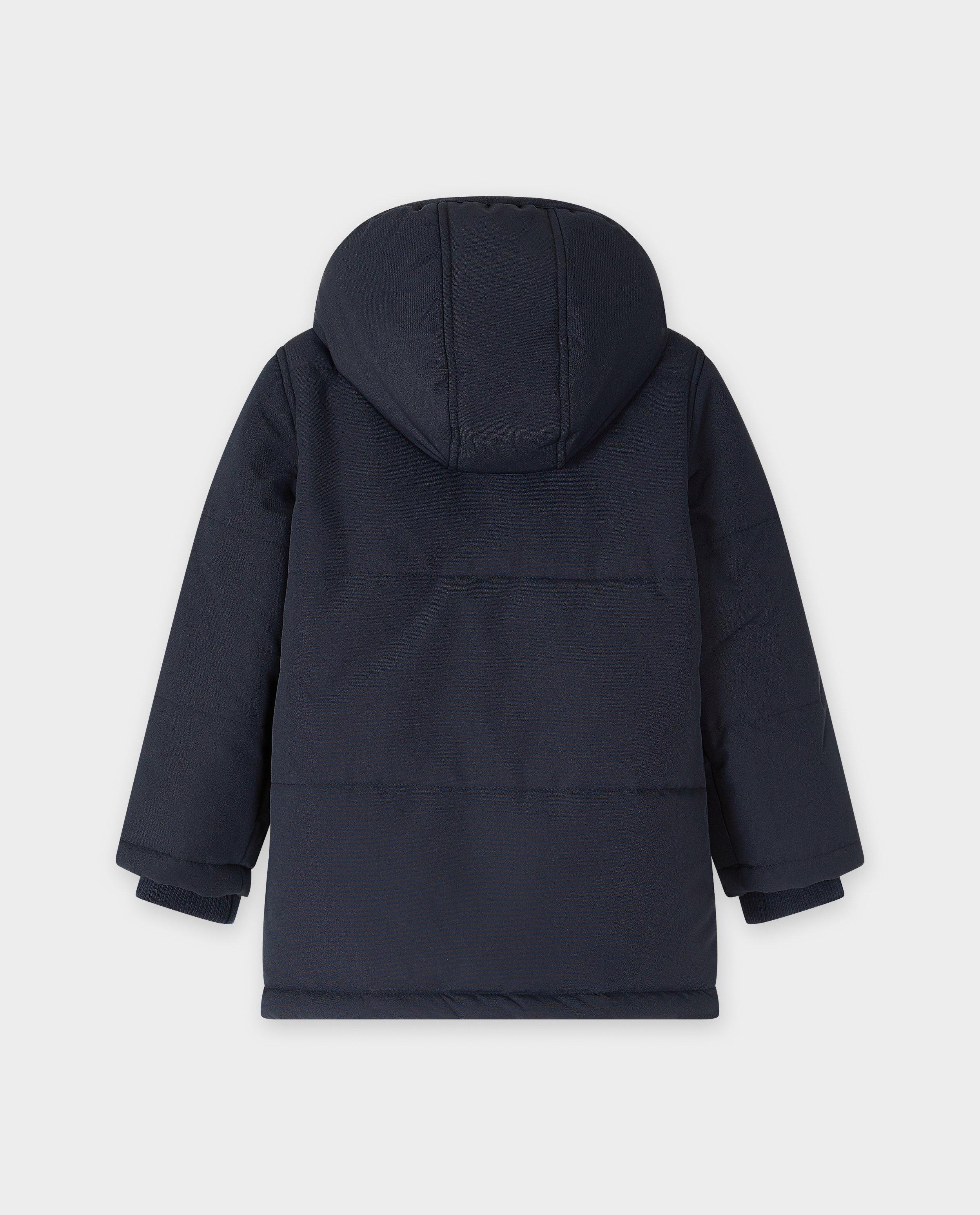 Jassen - Donkerblauwe jas van gerecycleerd polyester