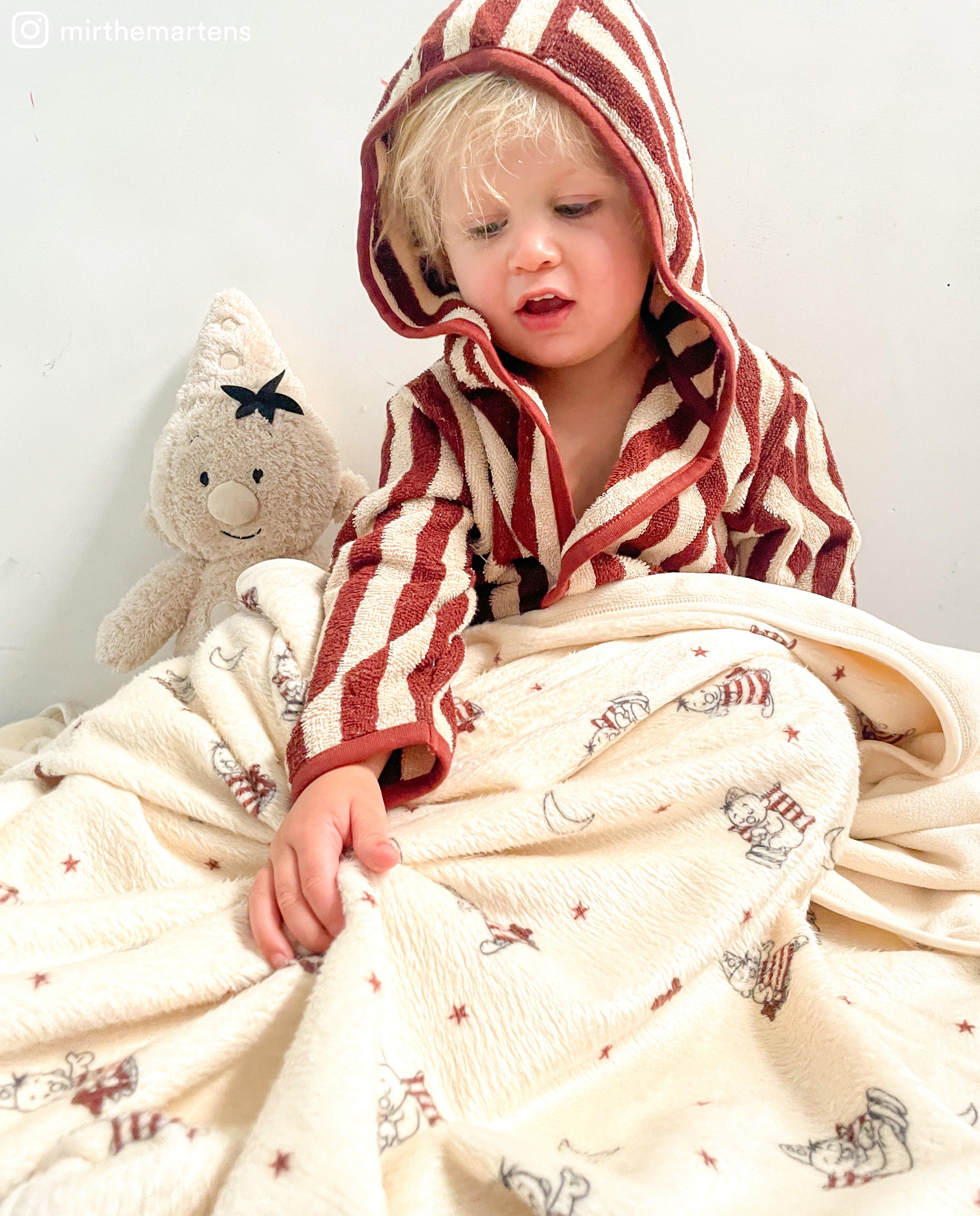 Fleece deken met print Bumba - Product Detail - wit - afbeelding nummer 1