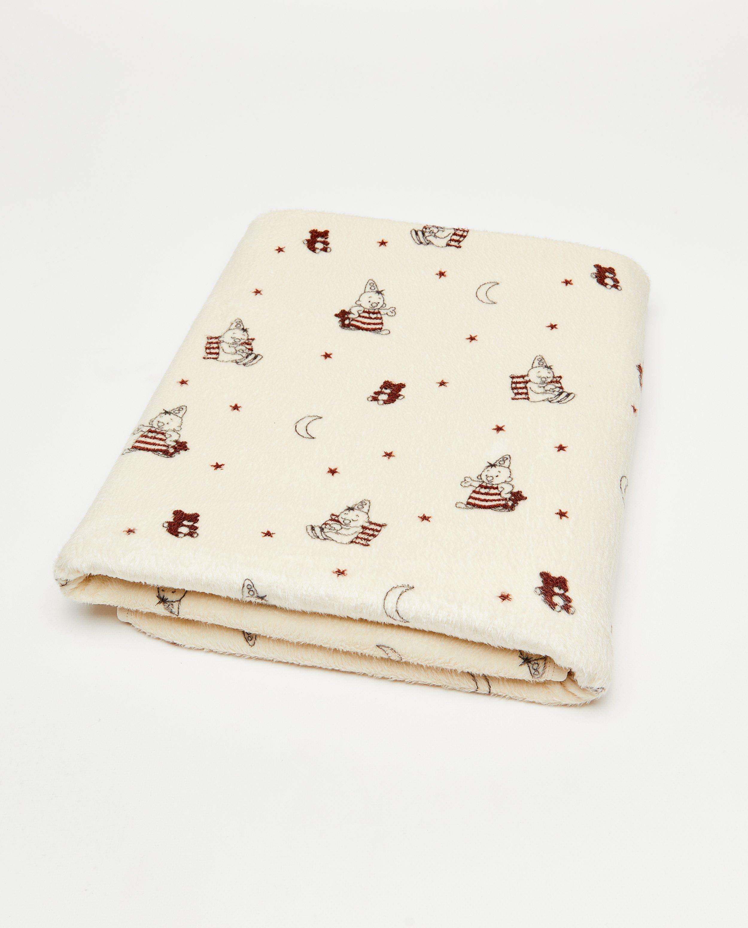 Fleece deken met print Bumba - Product Detail - wit - afbeelding nummer 2