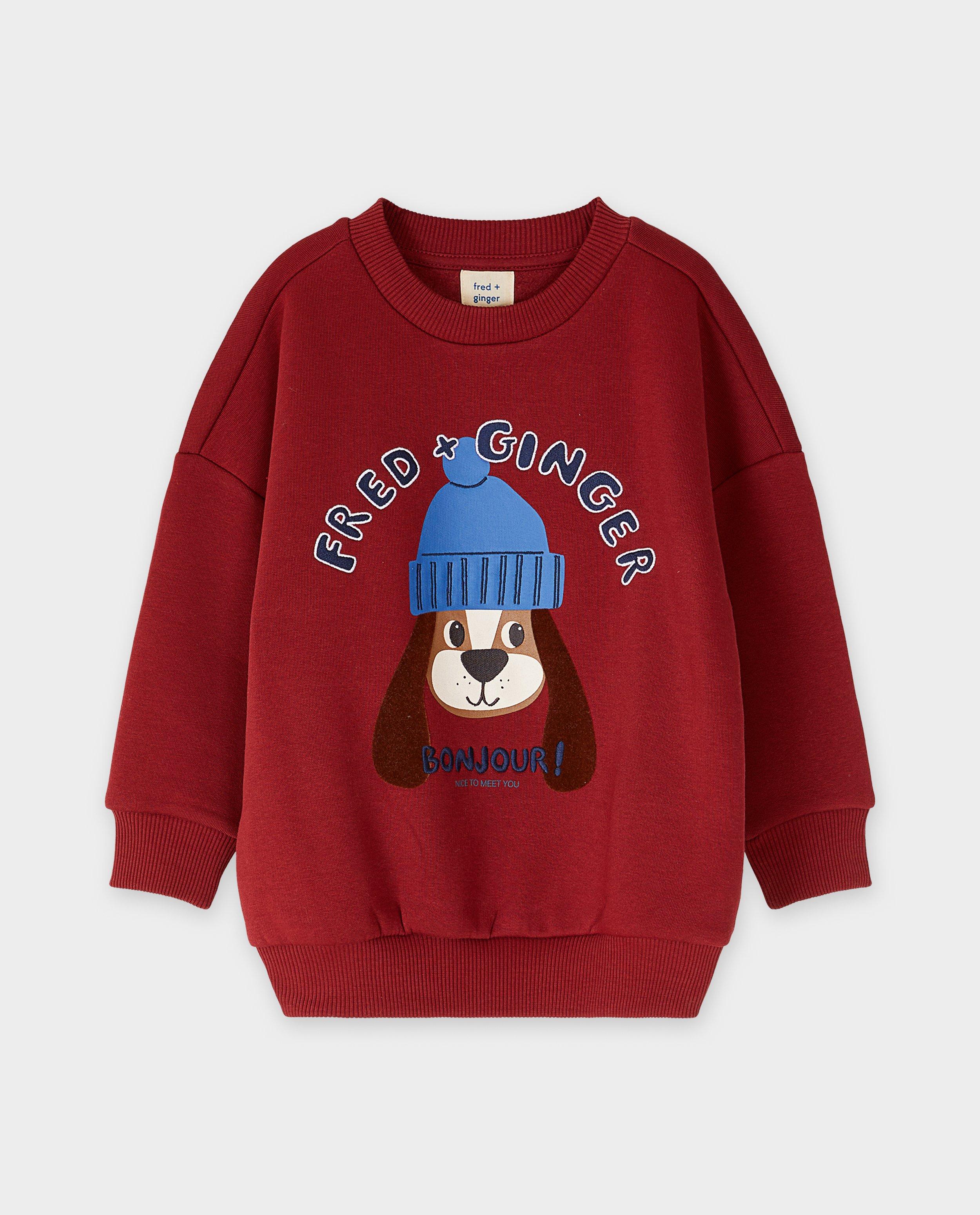 Sweaters - Sweater met print hond