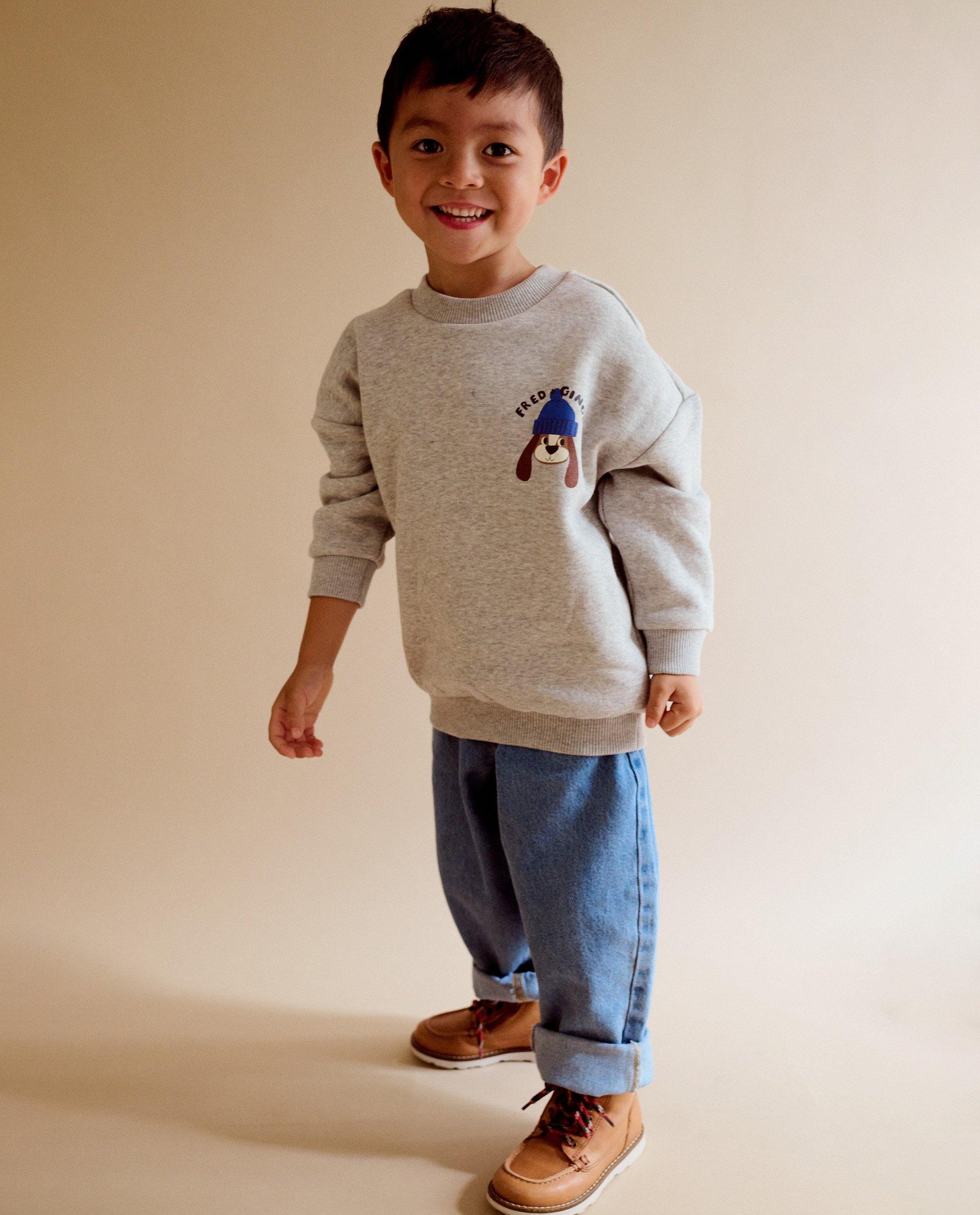 Sweaters - Sweater met backprint
