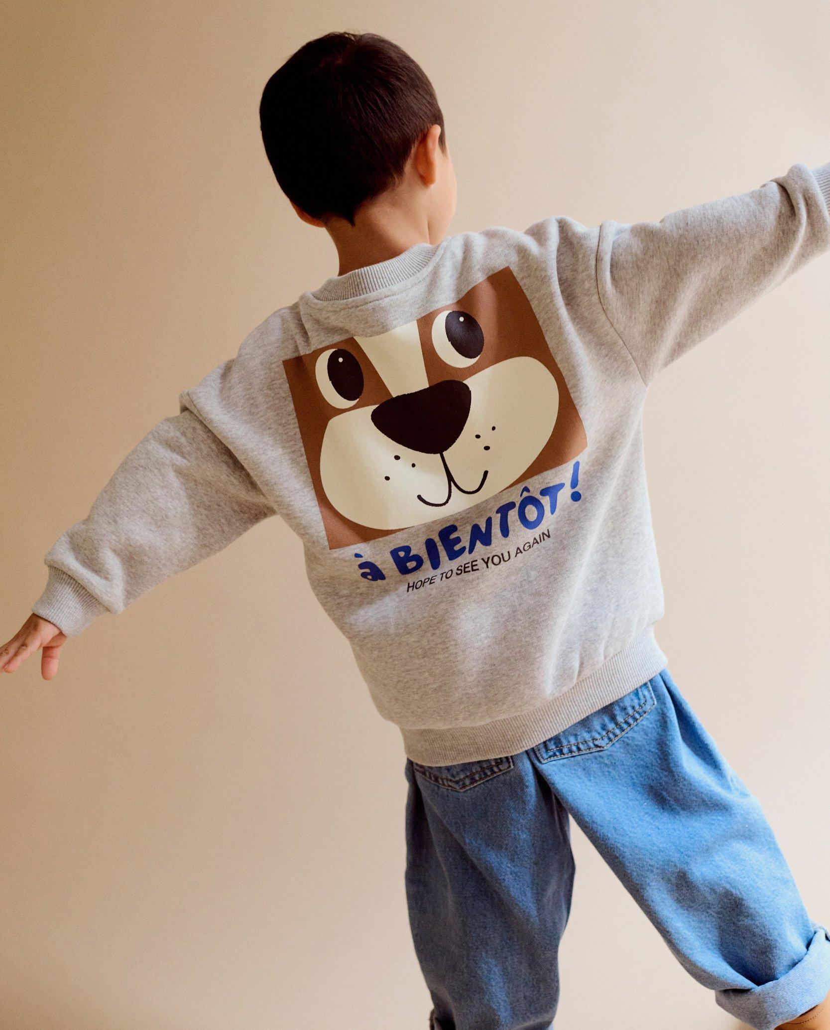 Sweaters - Sweater met backprint