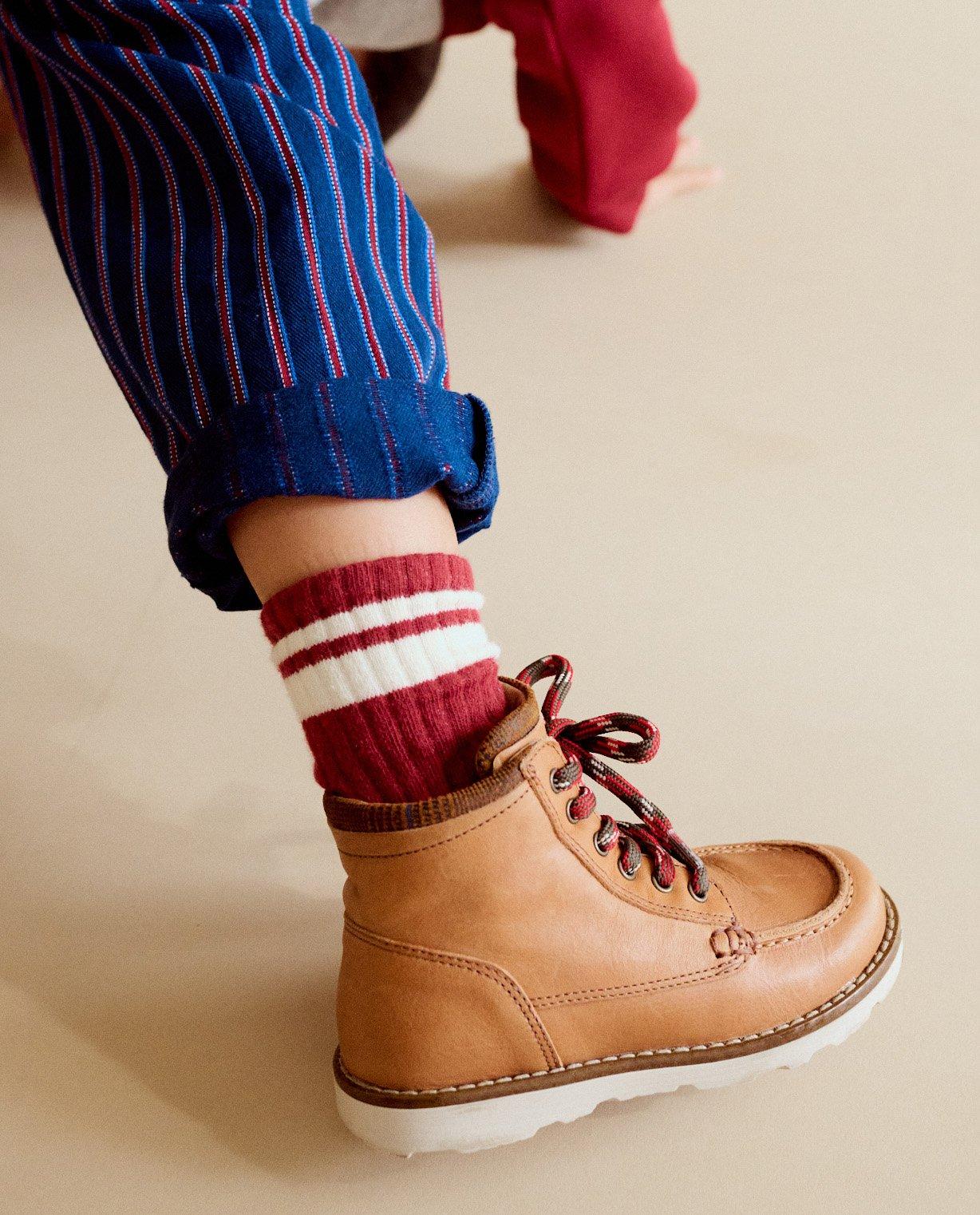 Chaussettes à rayures